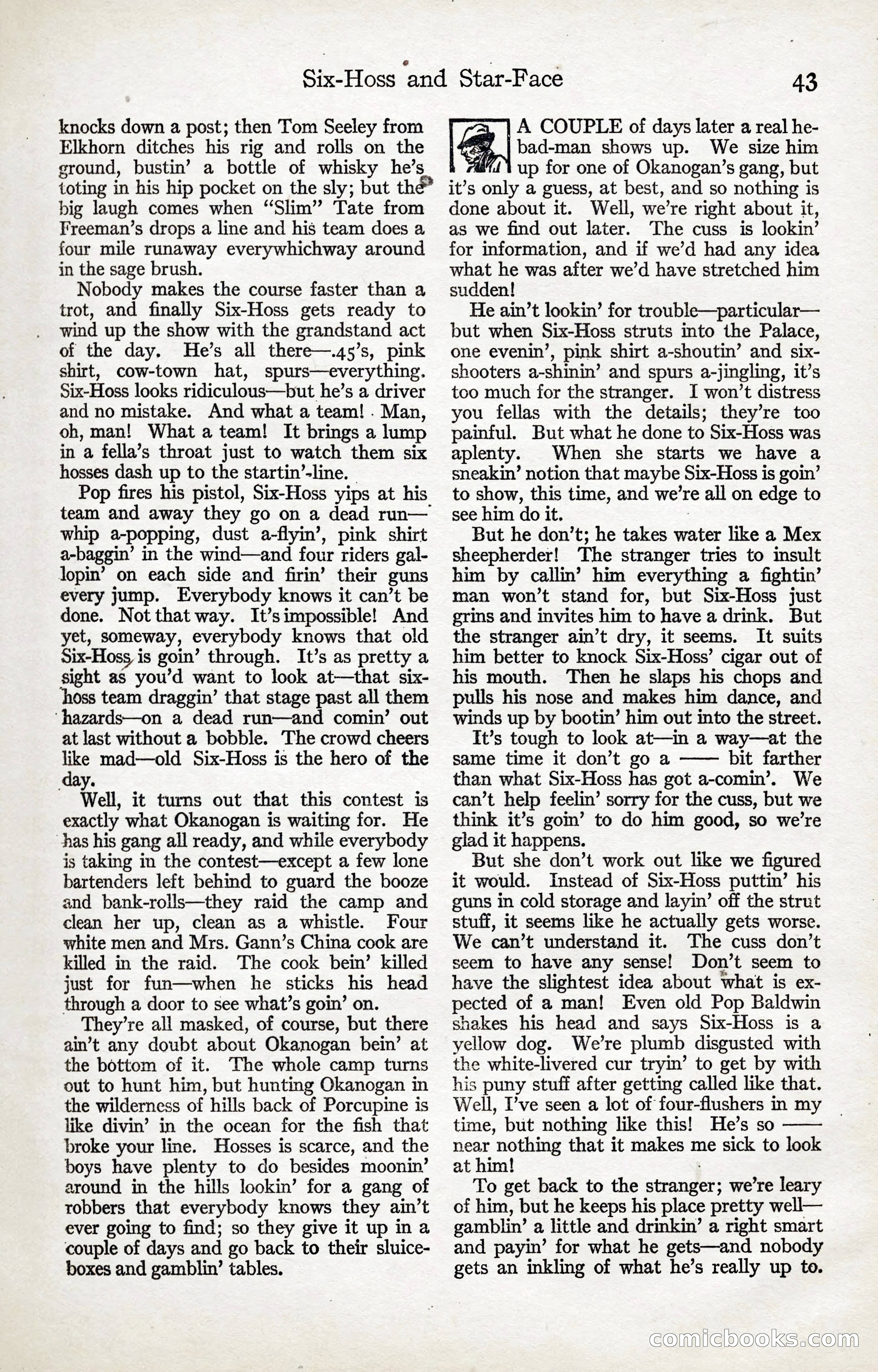 Adventure Magazine, January 20, 1923 — page 45 of 194