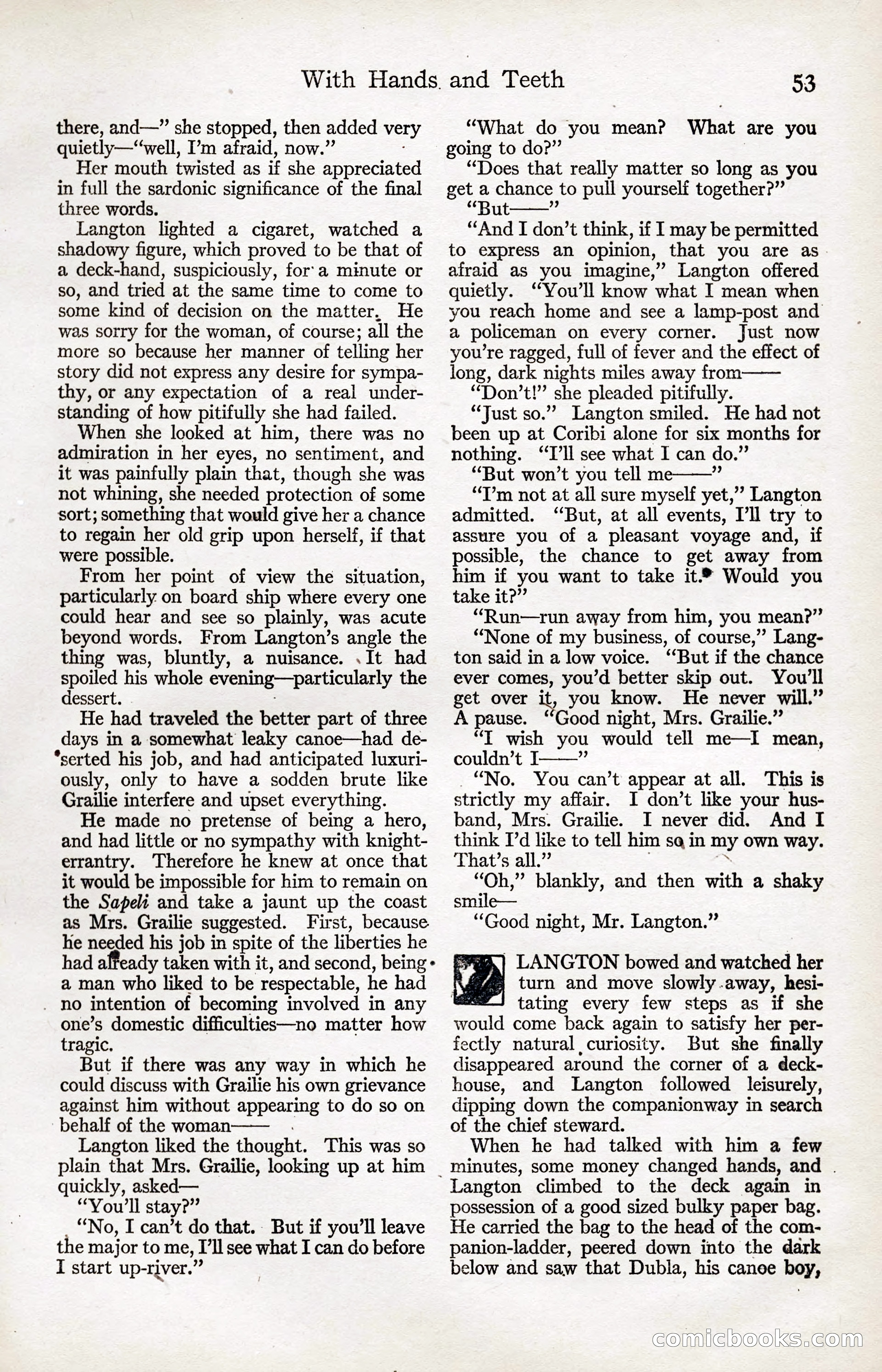 Adventure Magazine, January 20, 1923 — page 55 of 194