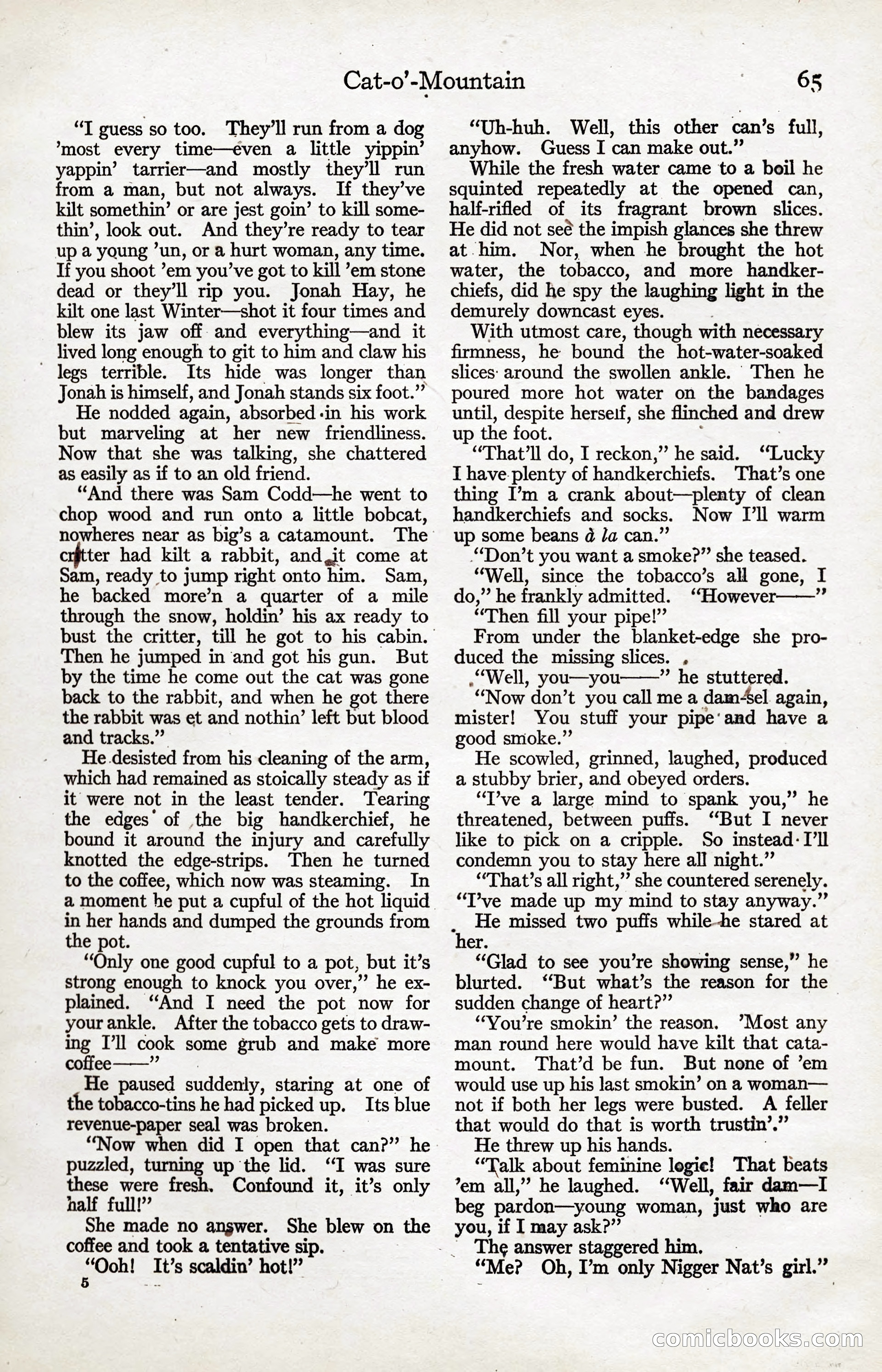 Adventure Magazine, January 20, 1923 — page 67 of 194