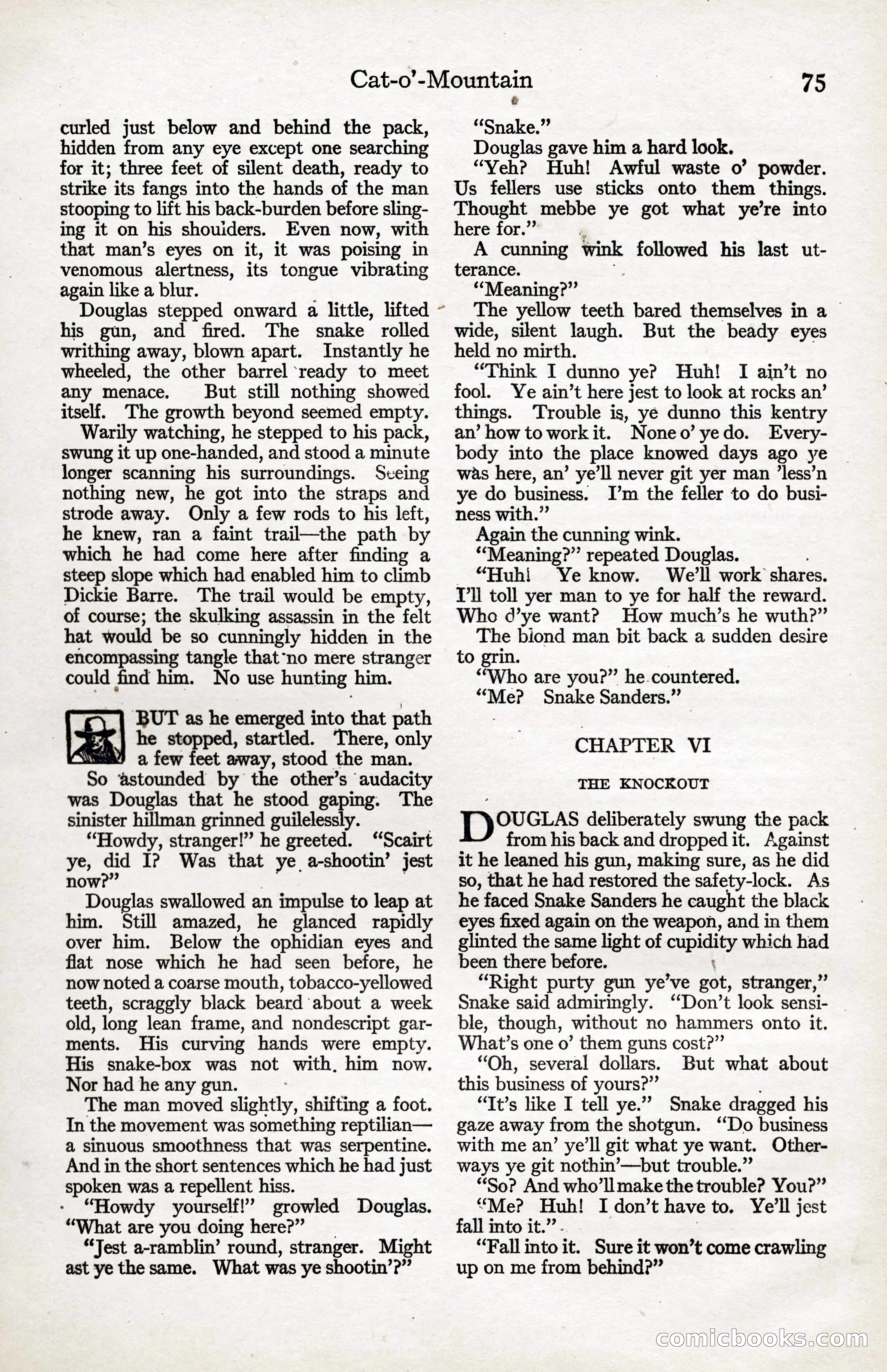 Adventure Magazine, January 20, 1923 — page 77 of 194