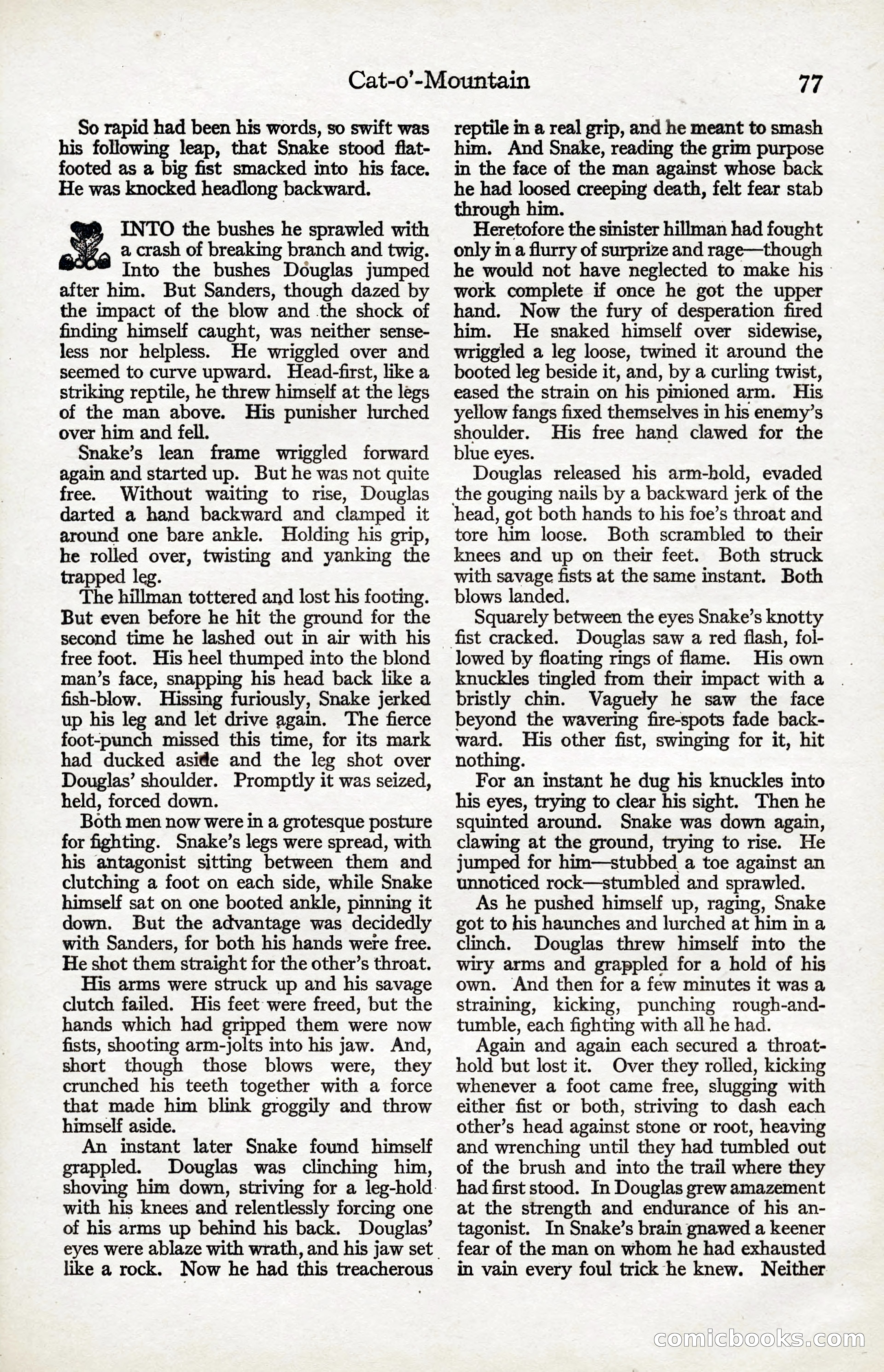 Adventure Magazine, January 20, 1923 — page 79 of 194