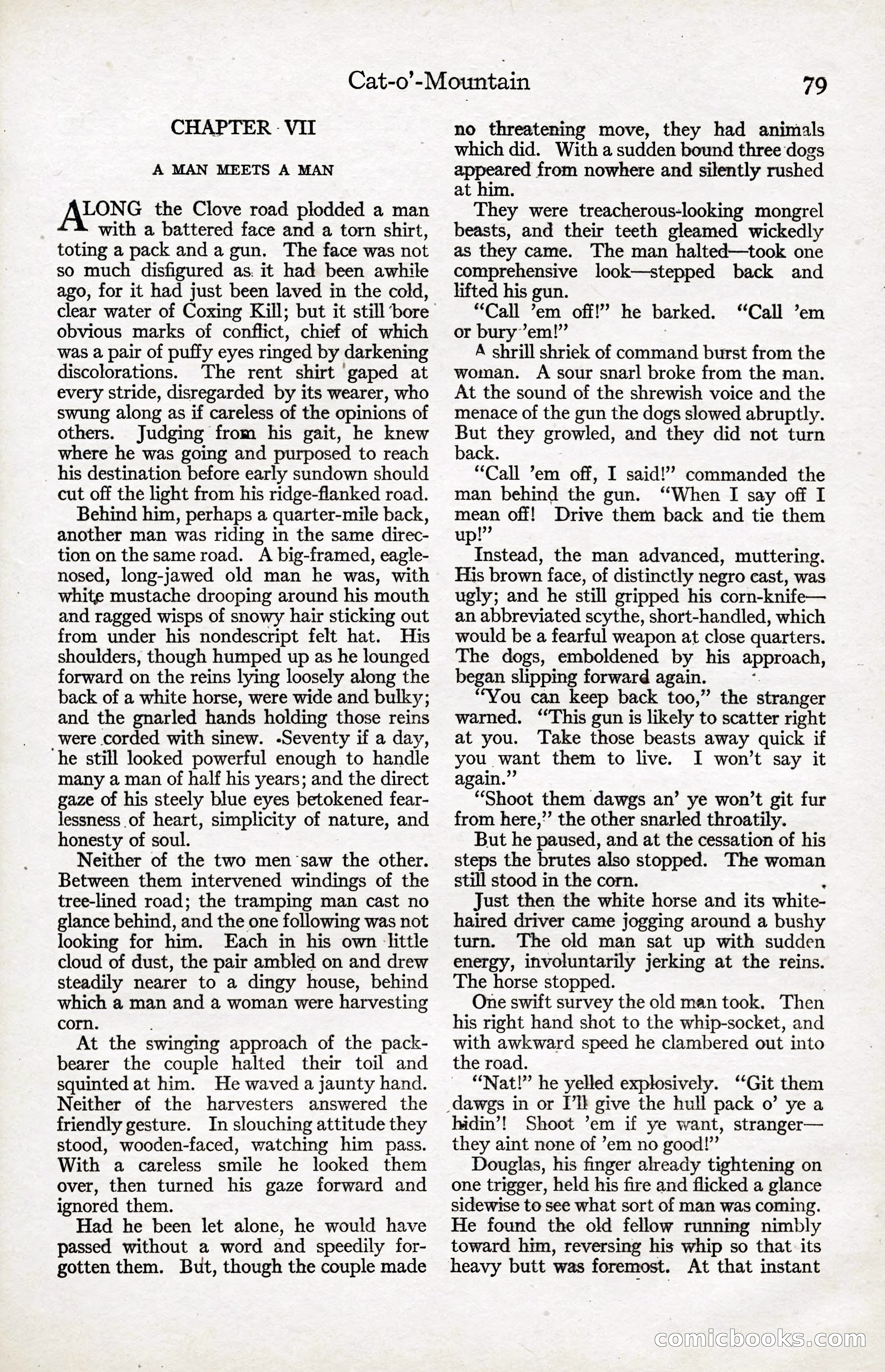 Adventure Magazine, January 20, 1923 — page 81 of 194