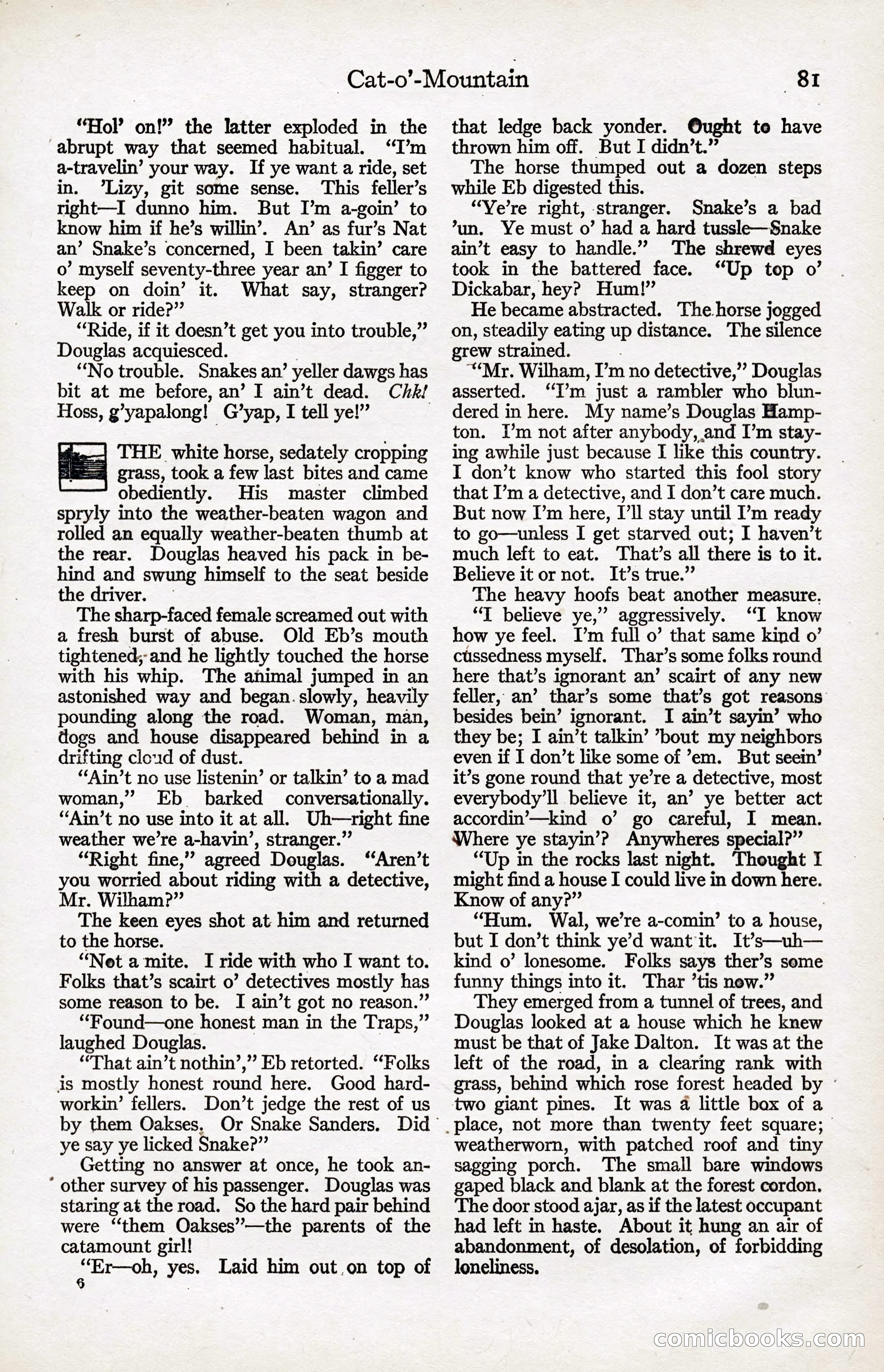 Adventure Magazine, January 20, 1923 — page 83 of 194