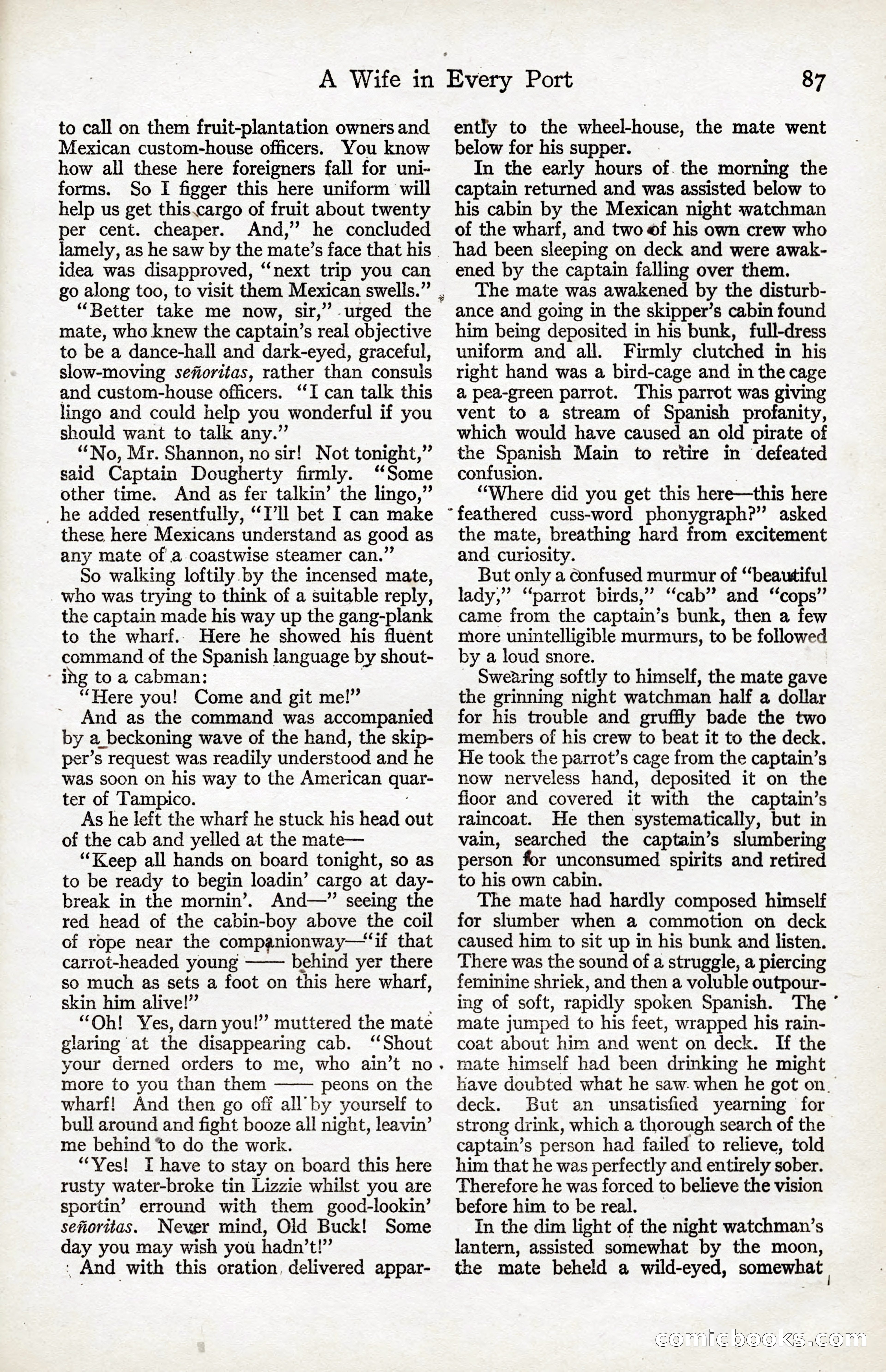 Adventure Magazine, January 20, 1923 — page 89 of 194