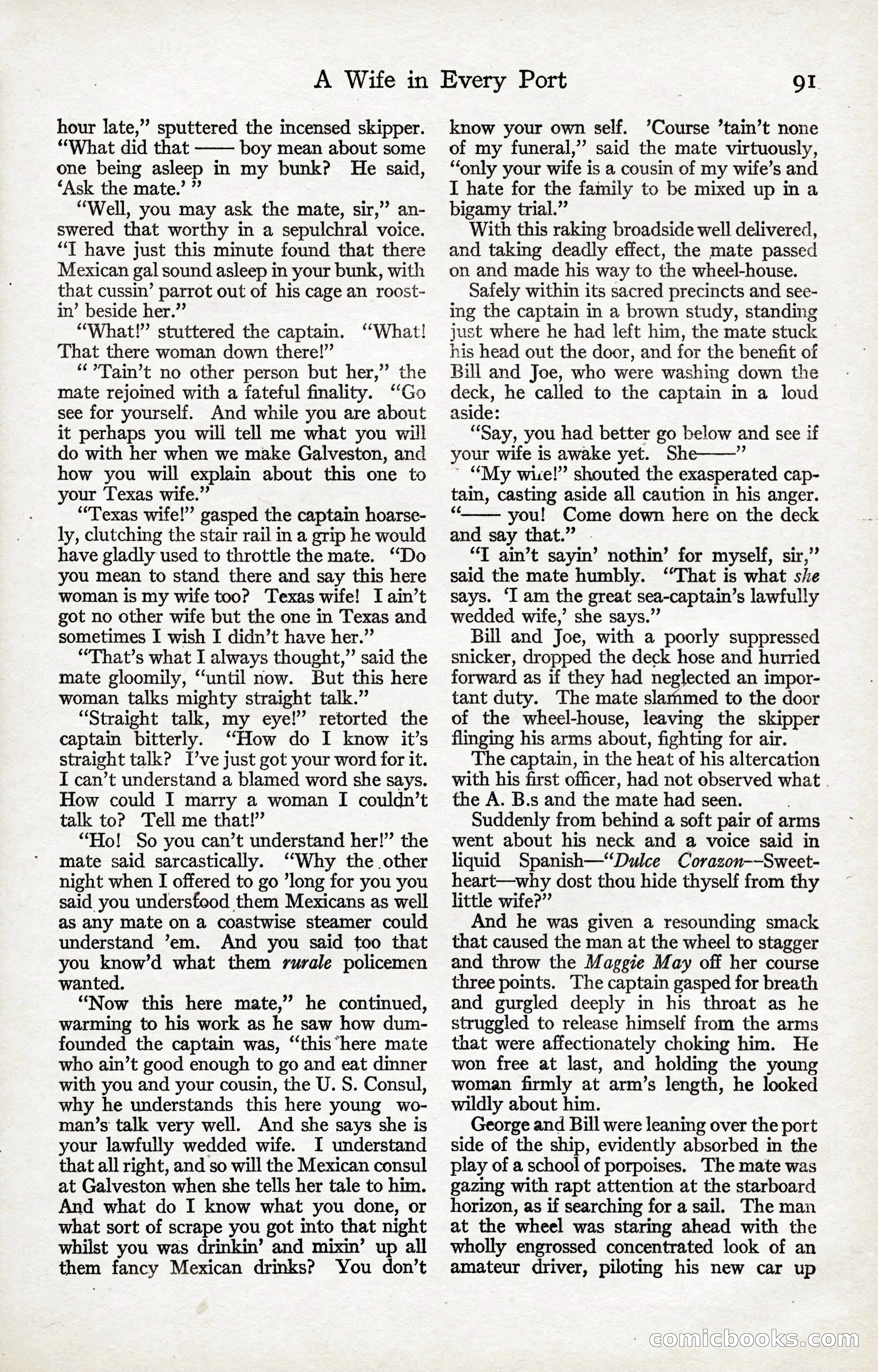 Adventure Magazine, January 20, 1923 — page 93 of 194