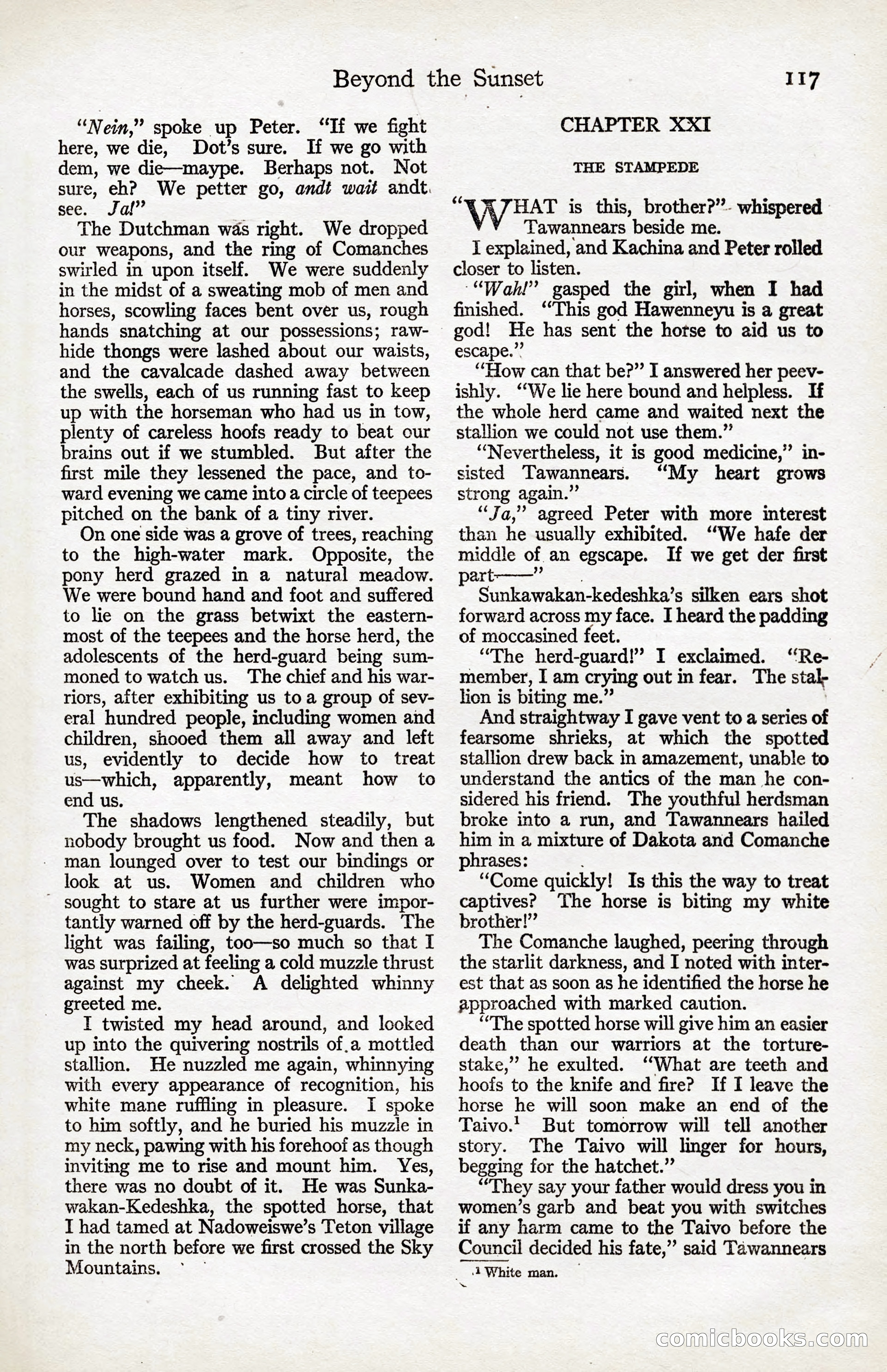 Adventure Magazine, January 20, 1923 — page 119 of 194