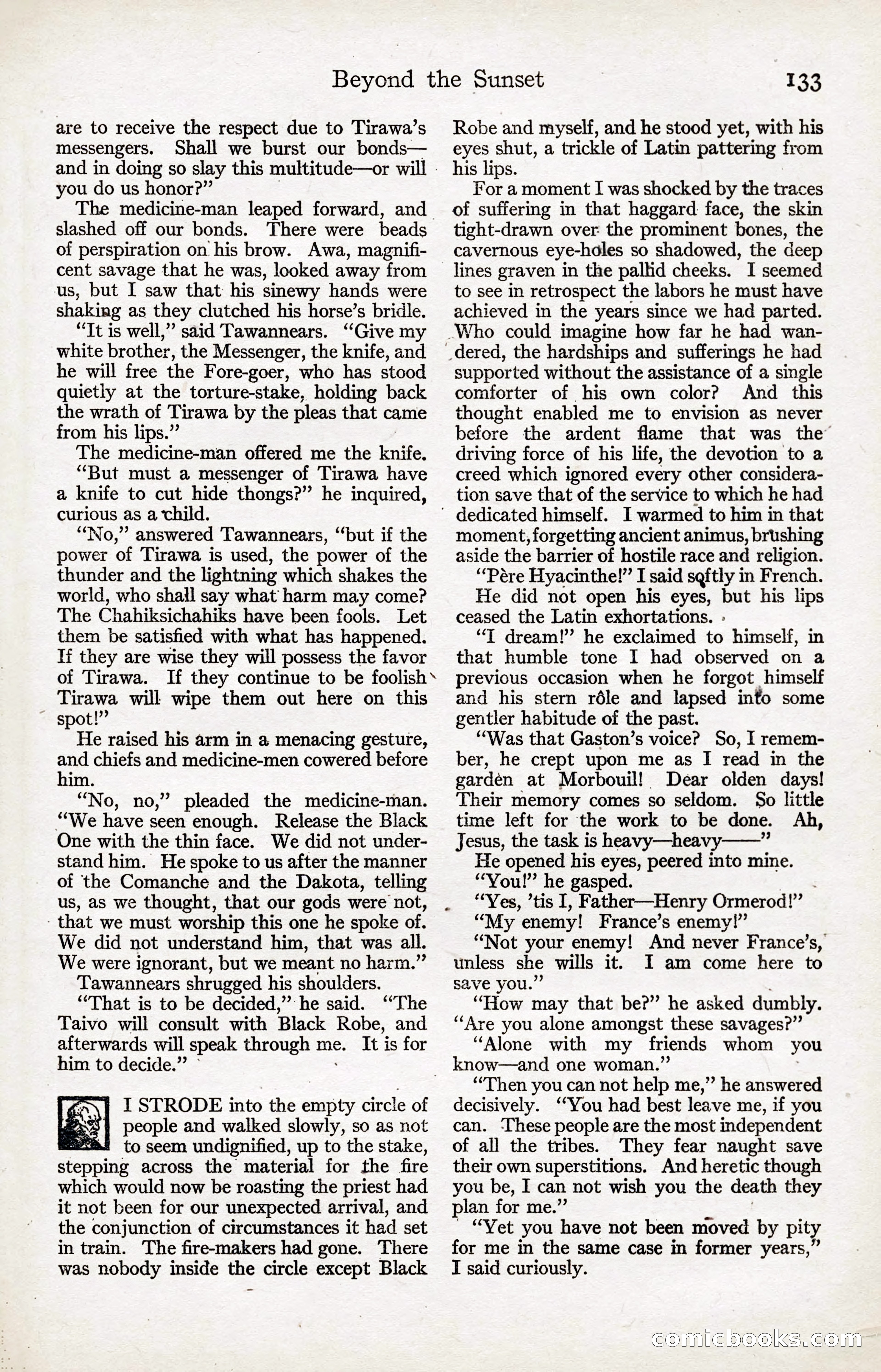 Adventure Magazine, January 20, 1923 — page 135 of 194