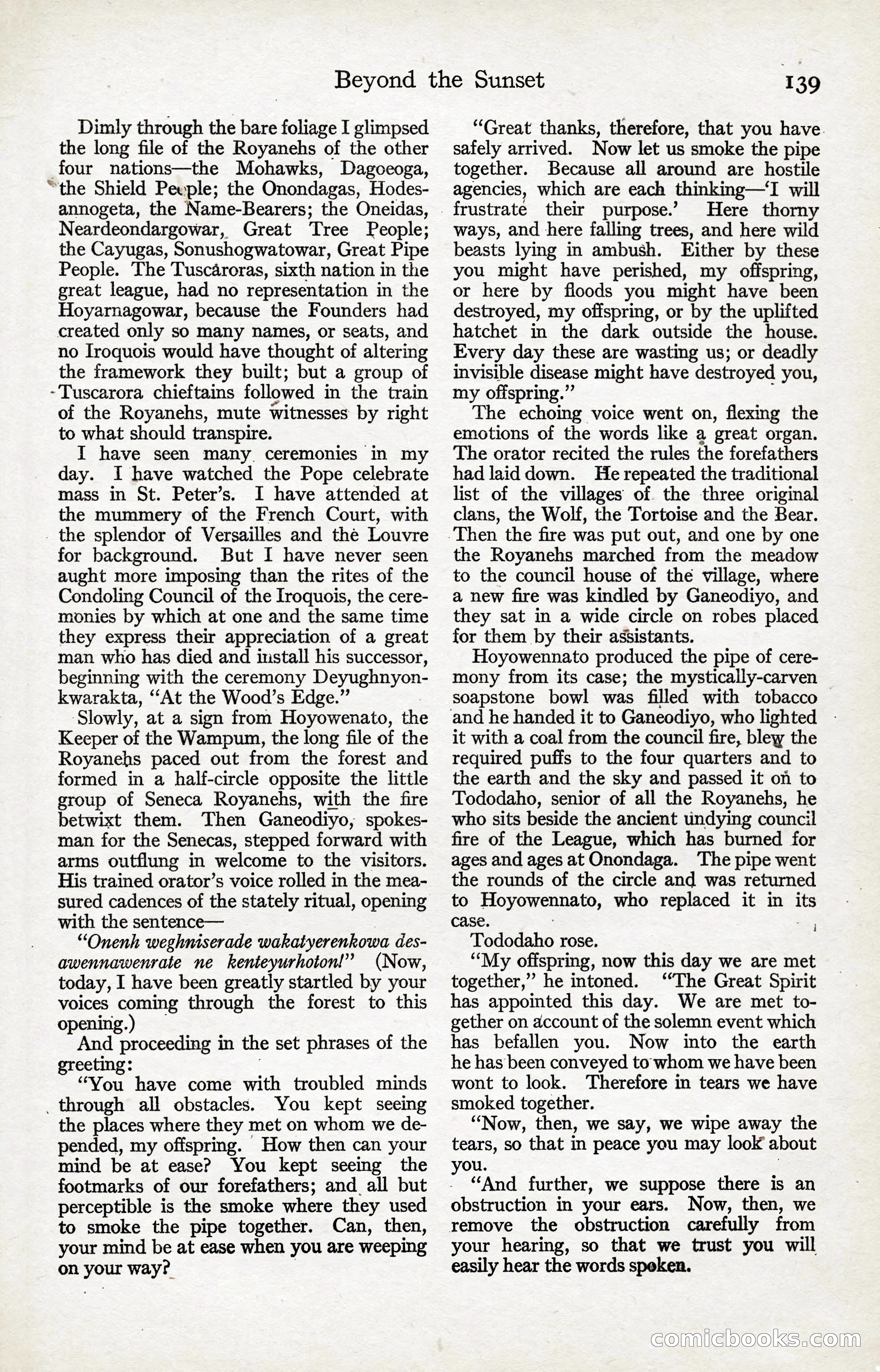 Adventure Magazine, January 20, 1923 — page 141 of 194