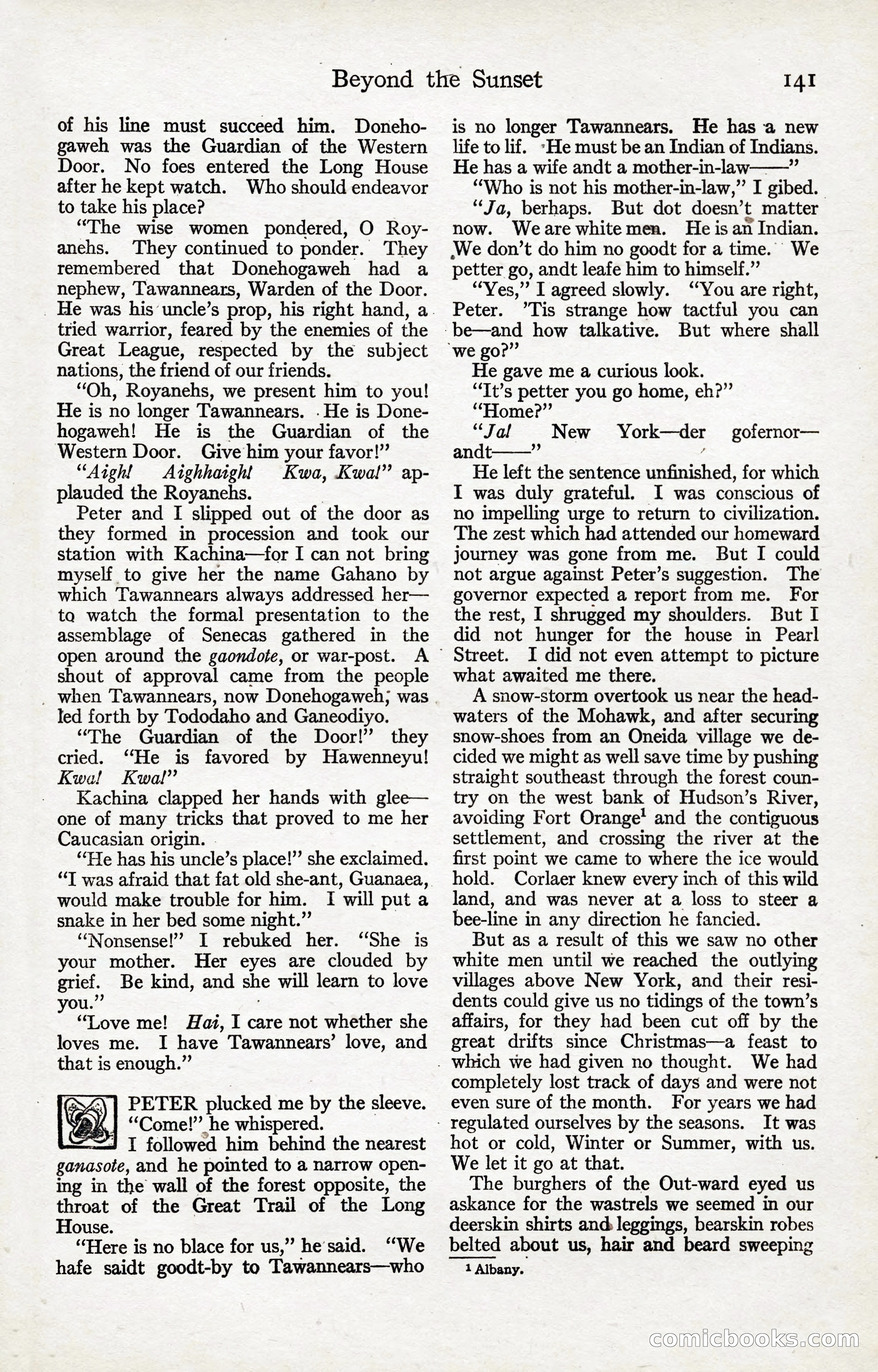 Adventure Magazine, January 20, 1923 — page 143 of 194