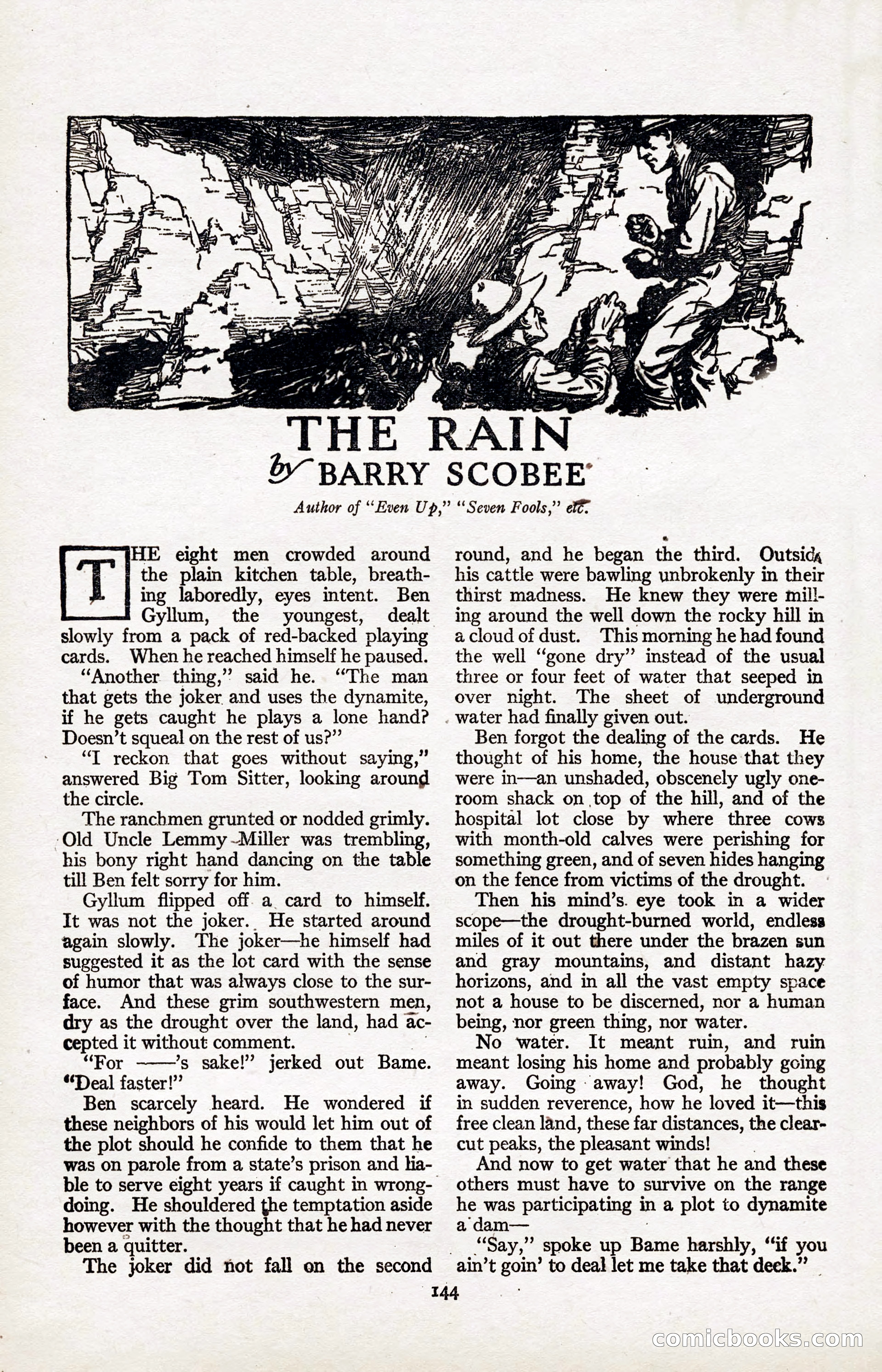Adventure Magazine, January 20, 1923 — page 146 of 194