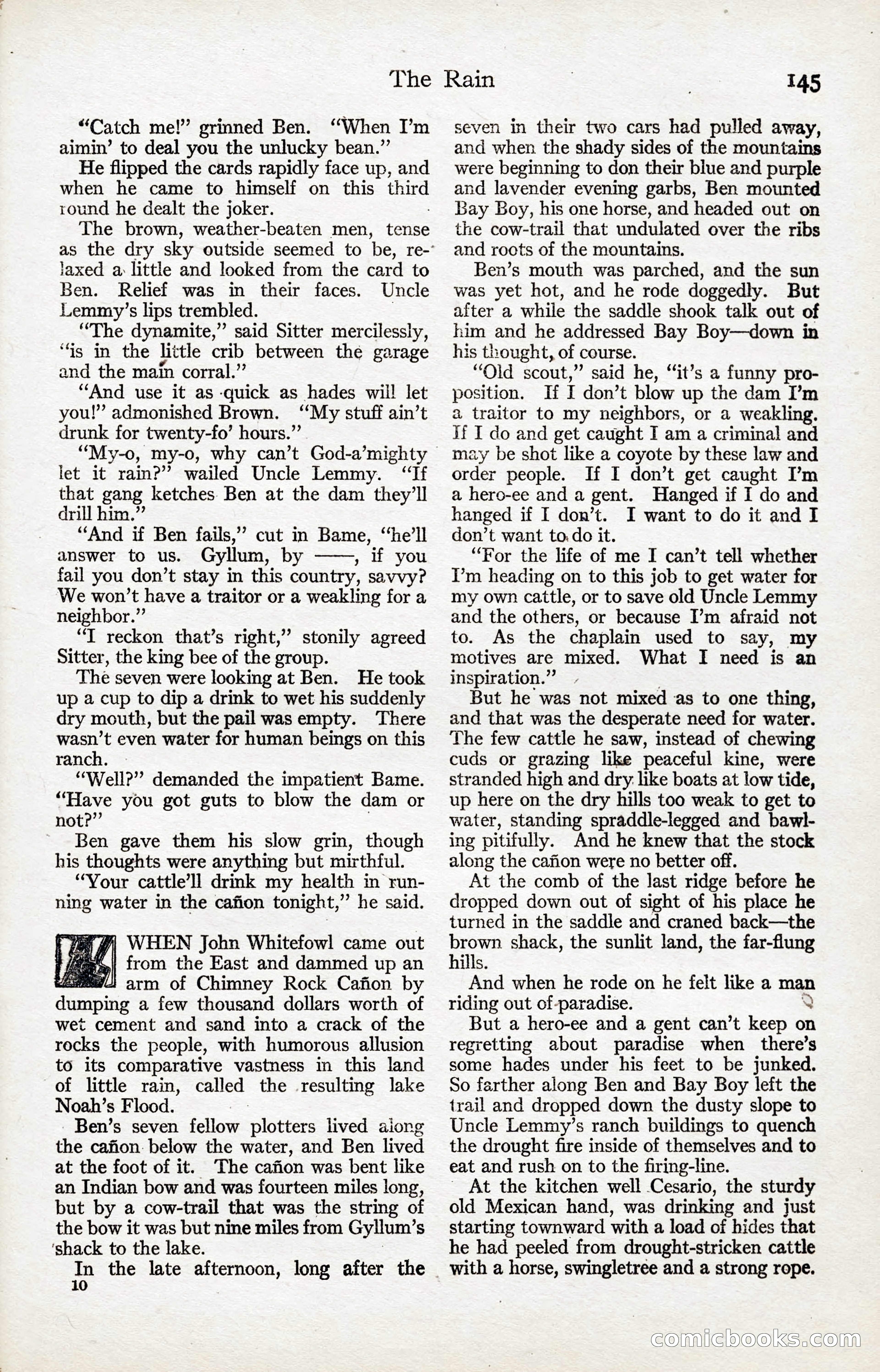 Adventure Magazine, January 20, 1923 — page 147 of 194