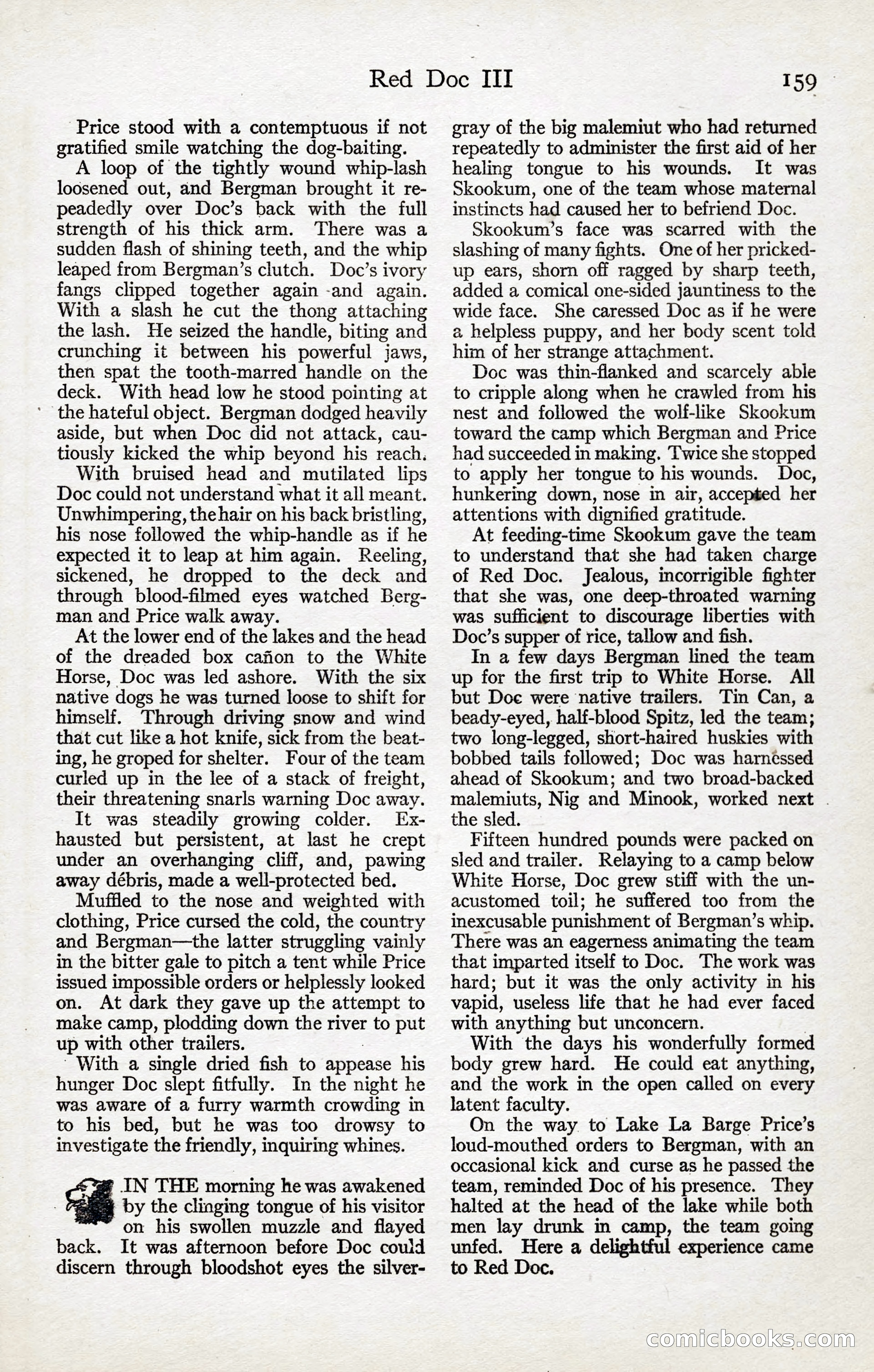 Adventure Magazine, January 20, 1923 — page 161 of 194