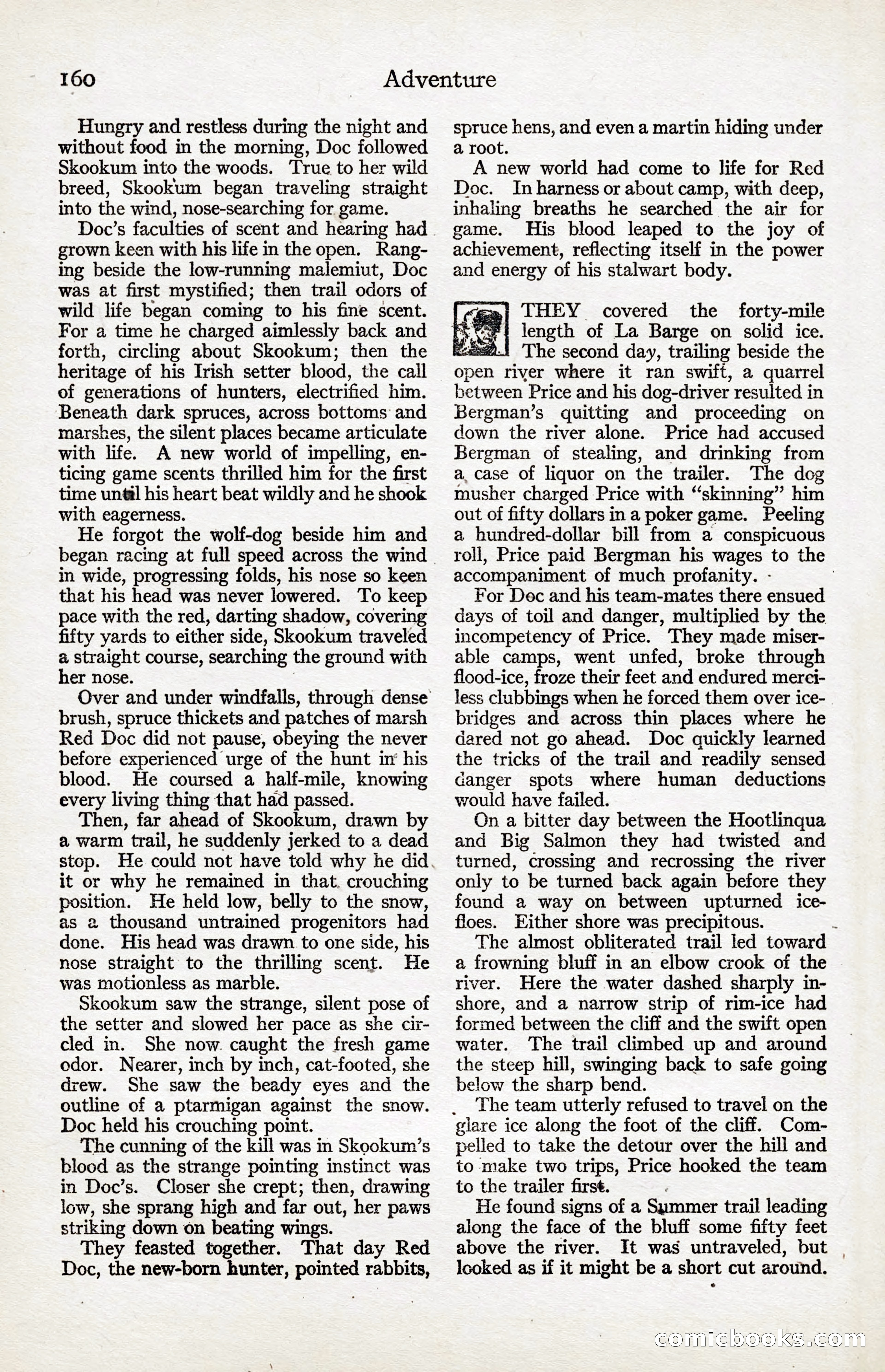 Adventure Magazine, January 20, 1923 — page 162 of 194