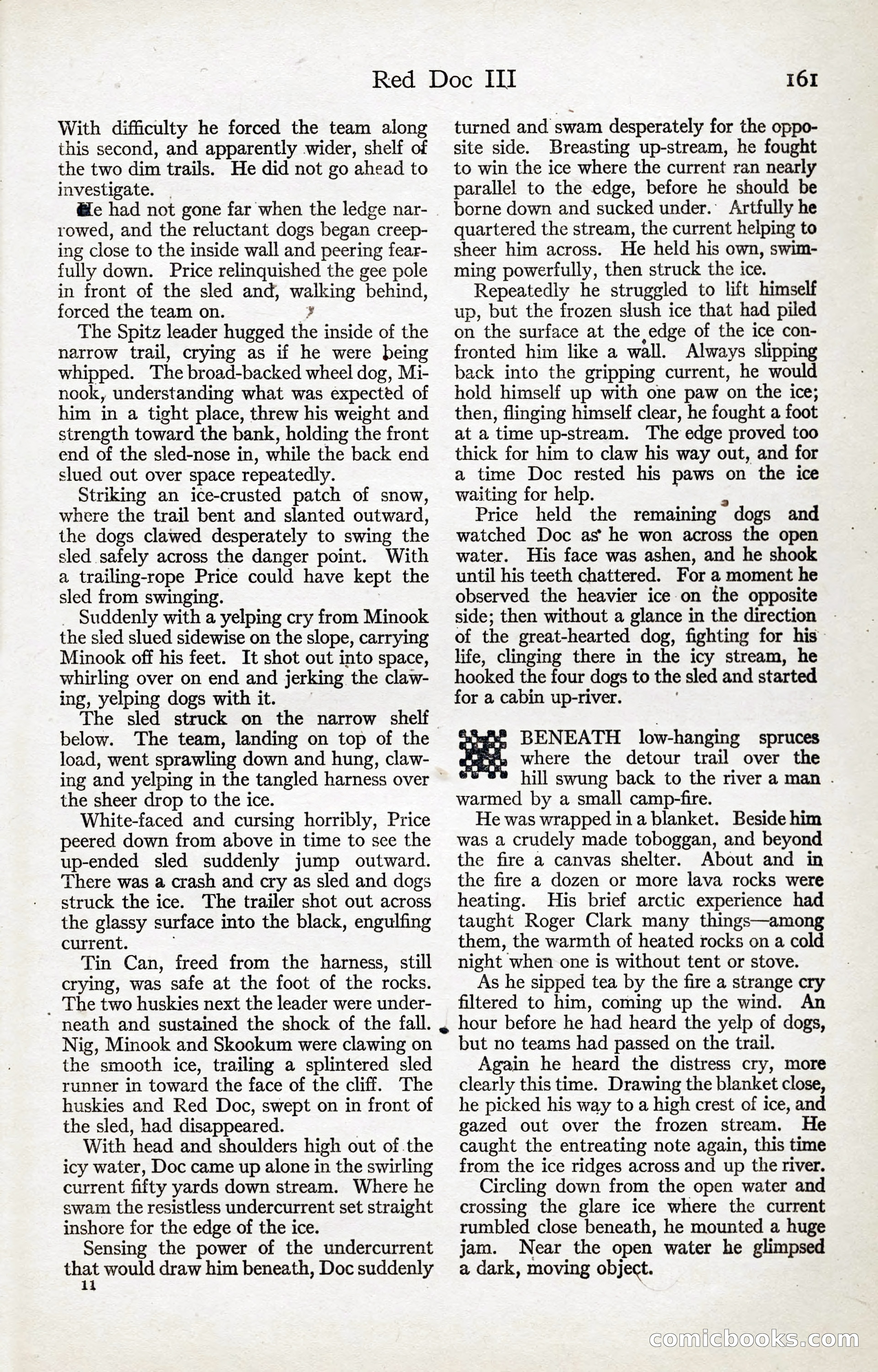 Adventure Magazine, January 20, 1923 — page 163 of 194