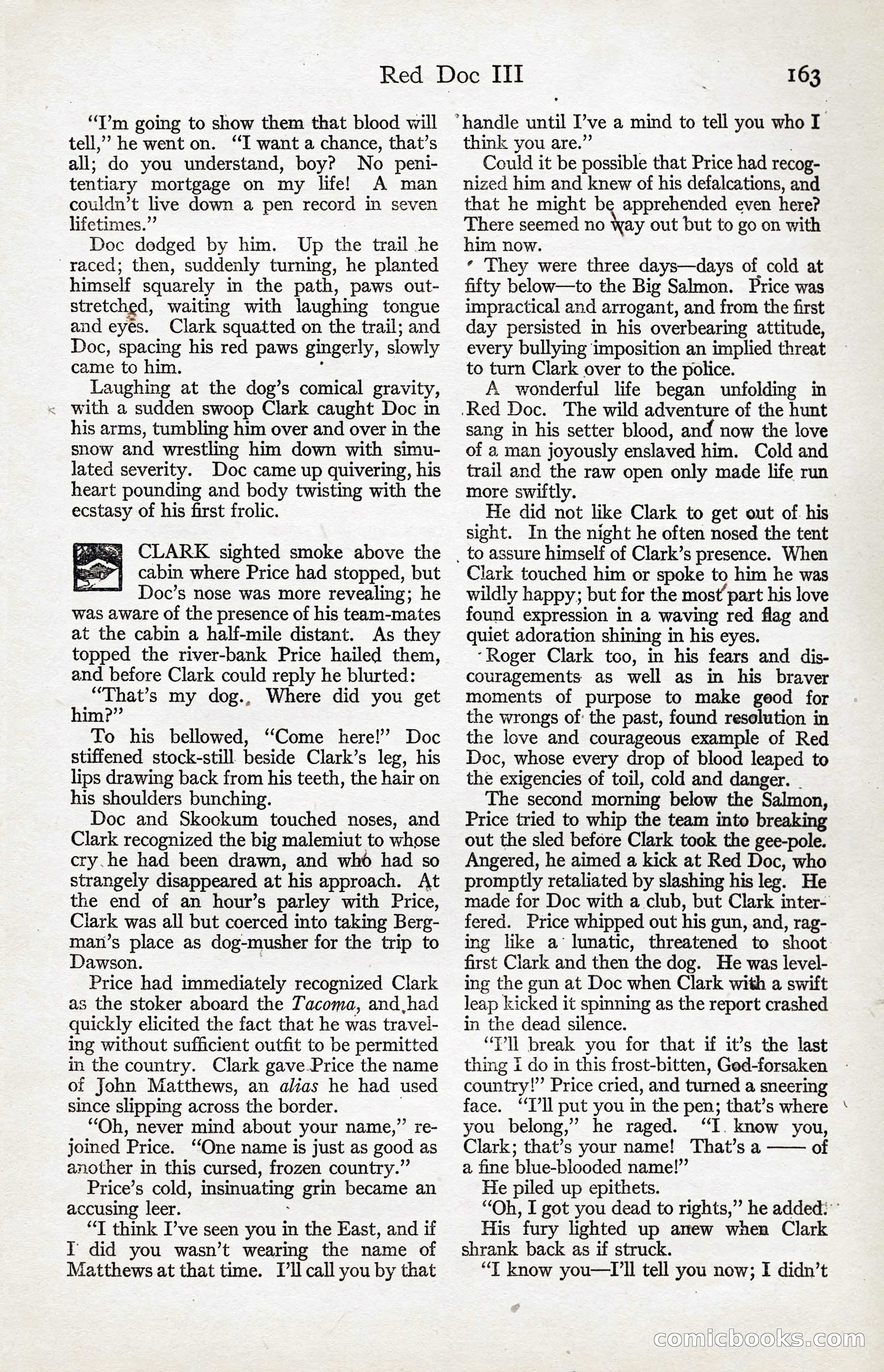 Adventure Magazine, January 20, 1923 — page 165 of 194