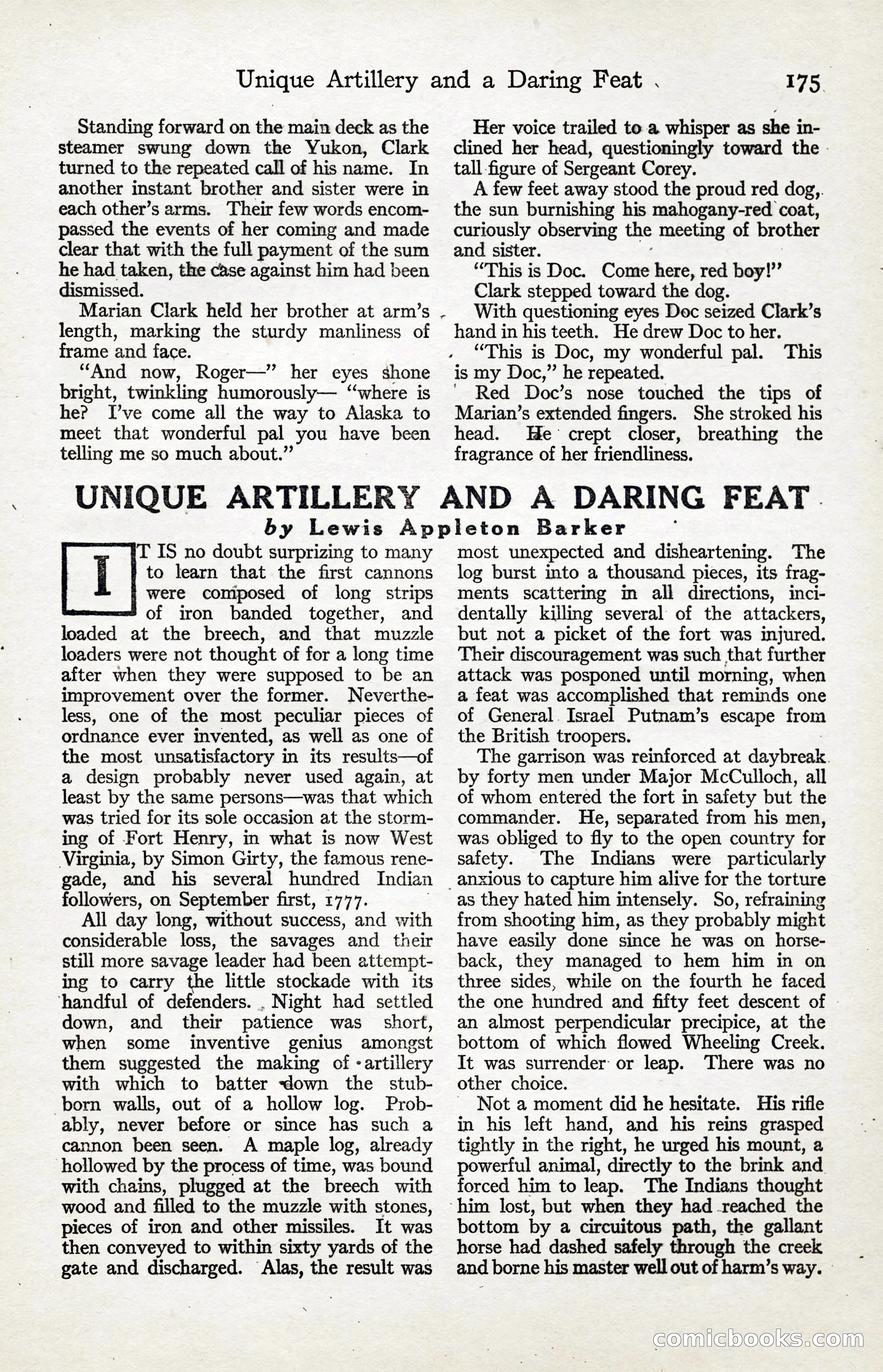 Adventure Magazine, January 20, 1923 — page 177 of 194