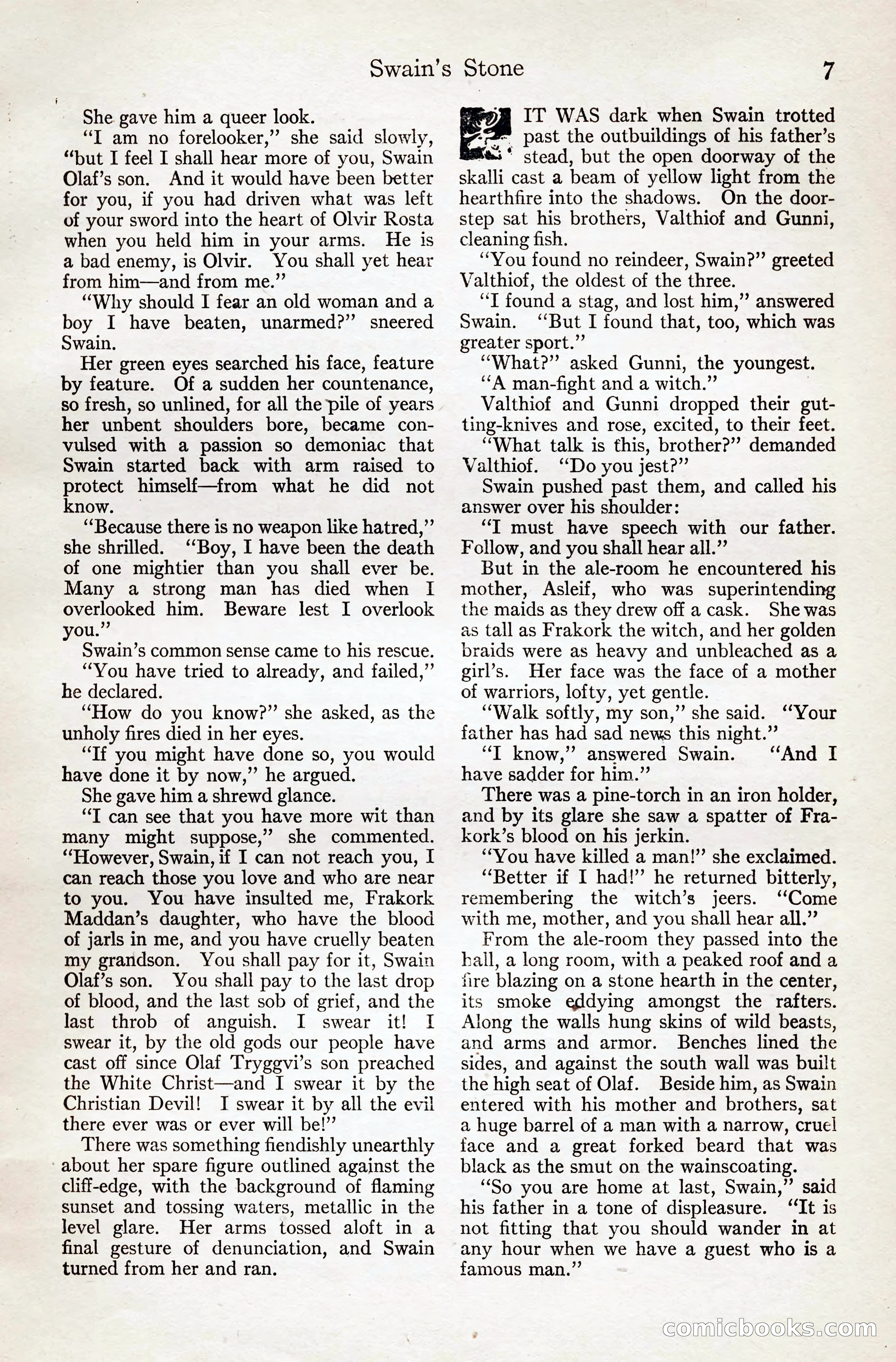 Adventure Magazine, August 20, 1923 — page 13 of 200