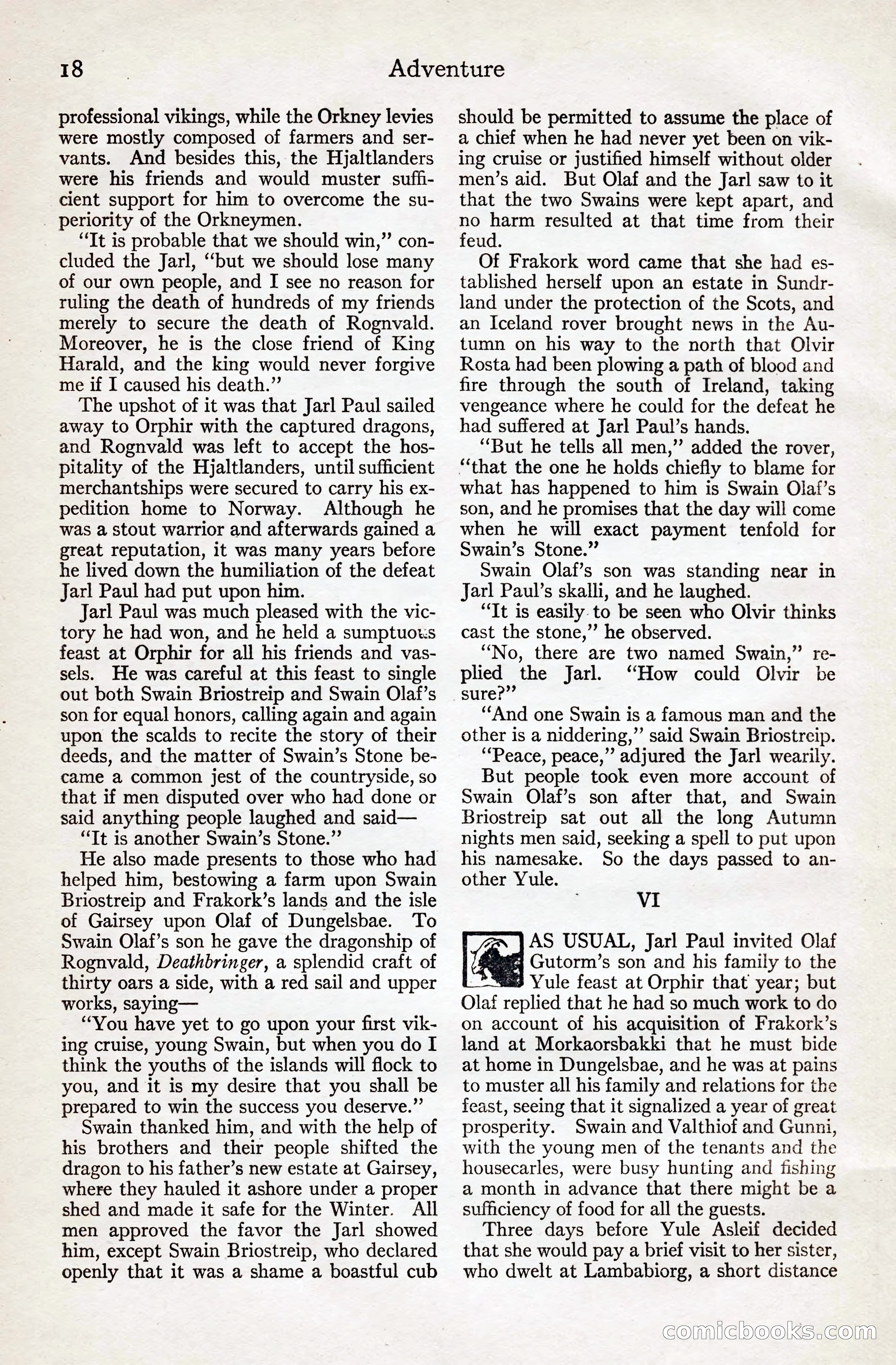 Adventure Magazine, August 20, 1923 — page 24 of 200