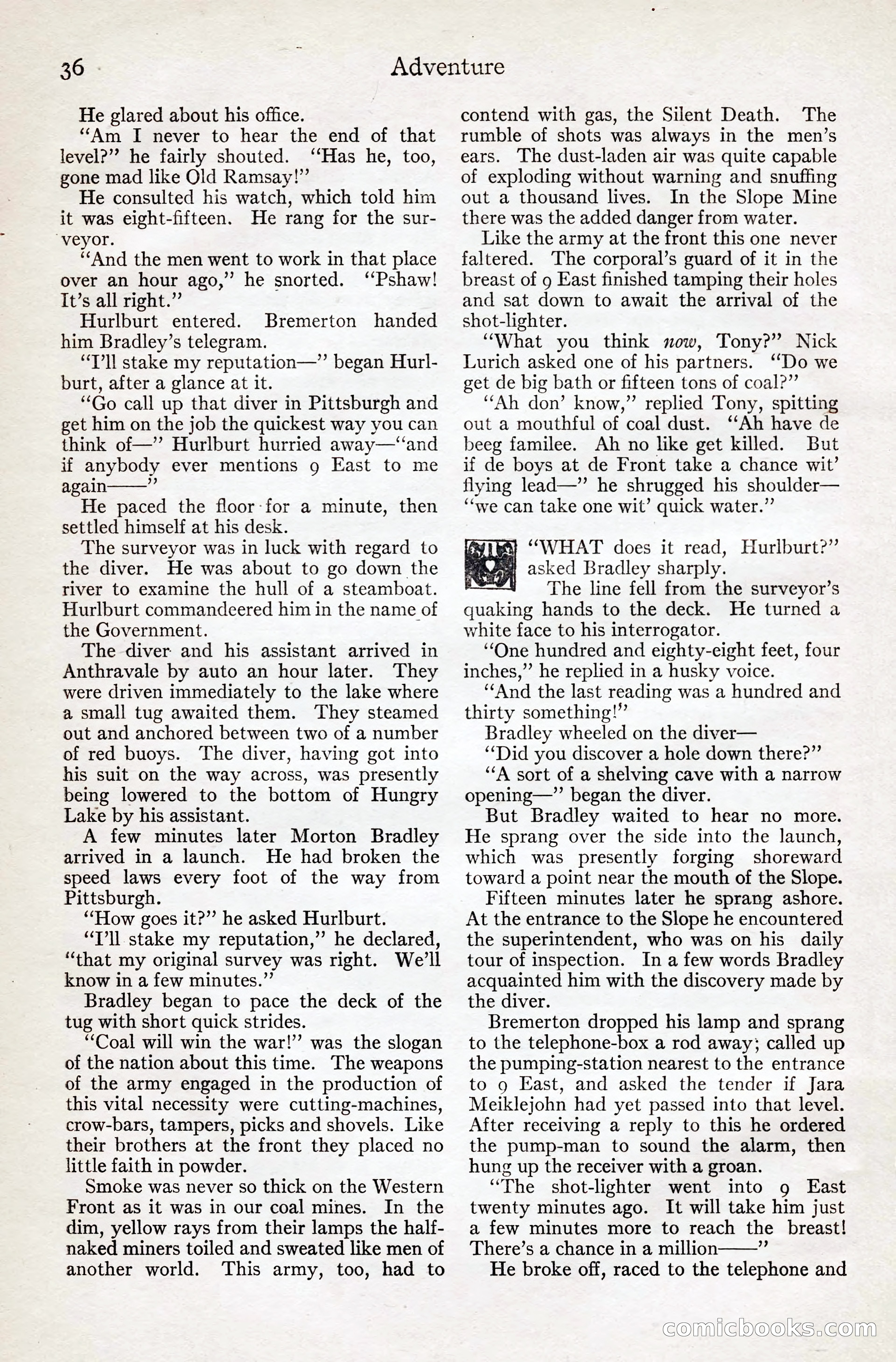 Adventure Magazine, August 20, 1923 — page 42 of 200