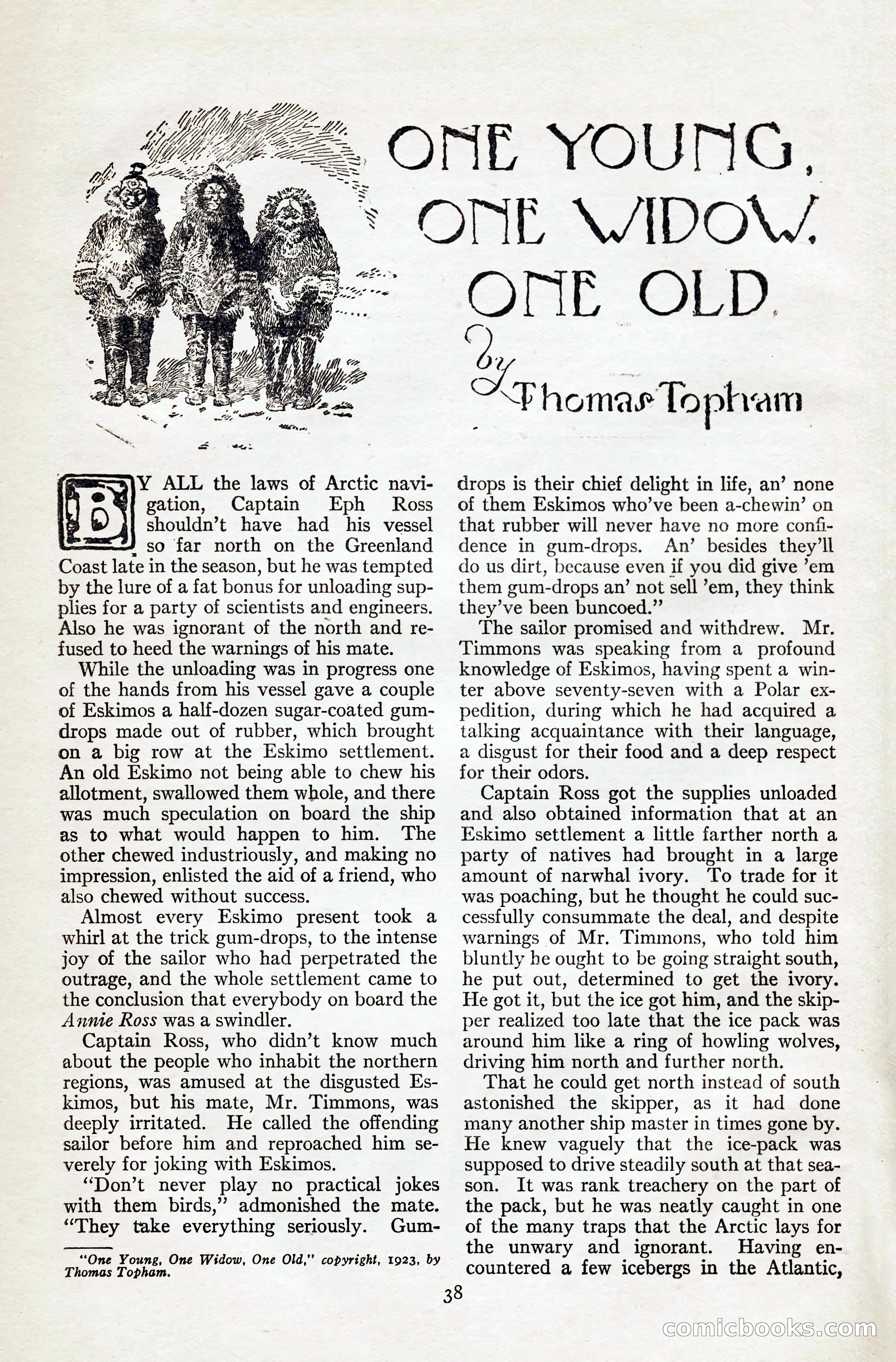Adventure Magazine, August 20, 1923 — page 44 of 200