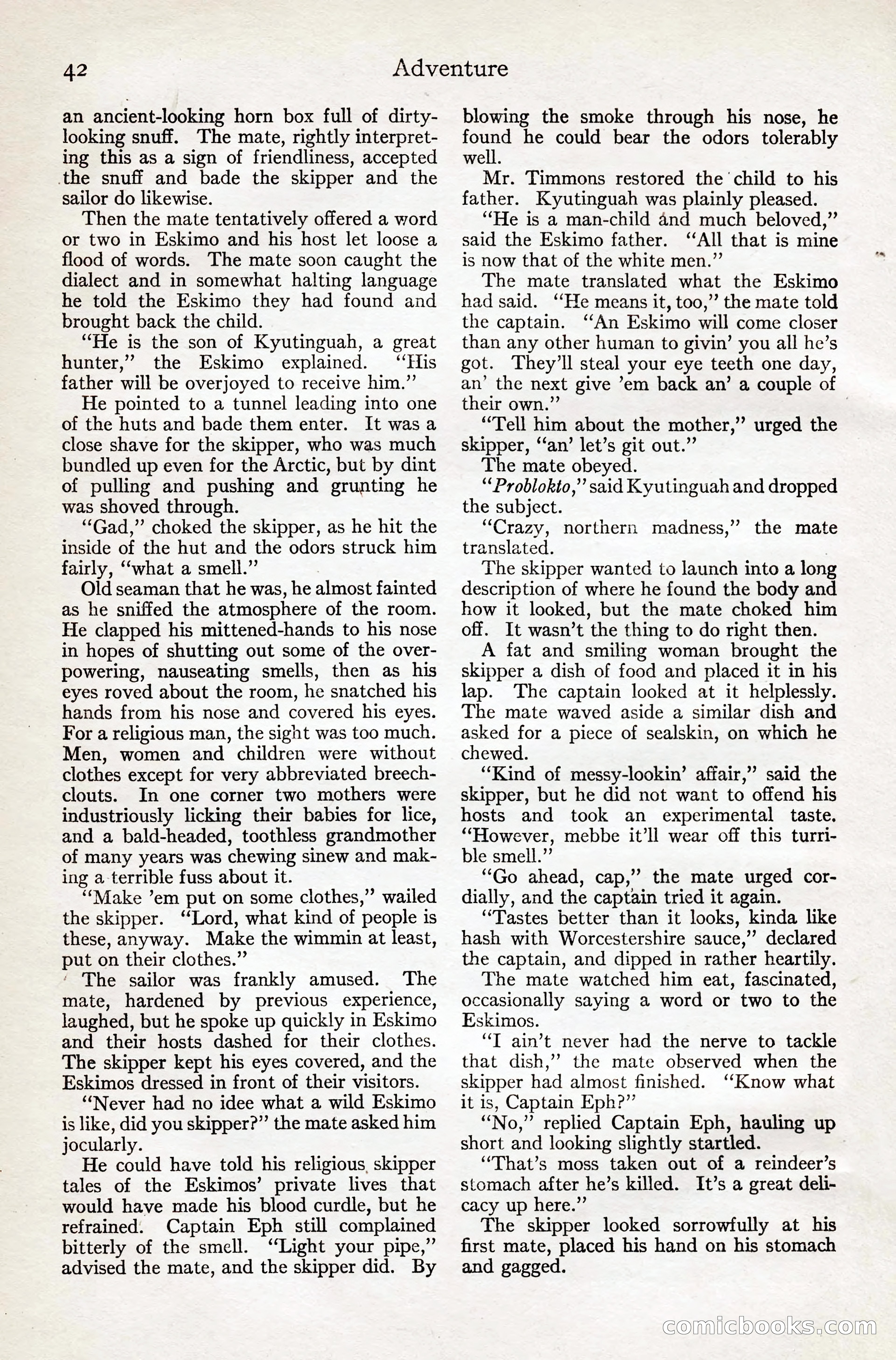 Adventure Magazine, August 20, 1923 — page 48 of 200