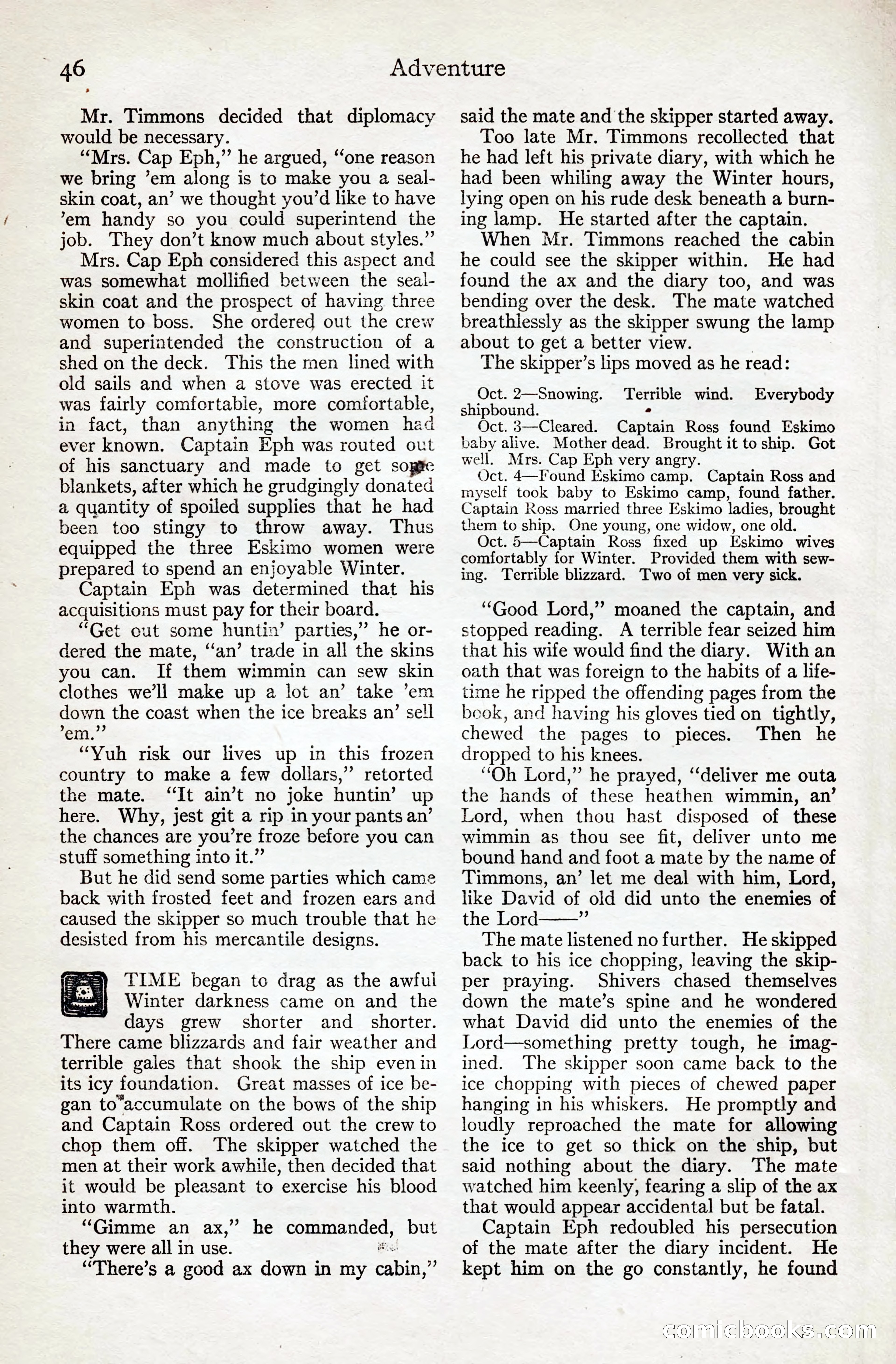 Adventure Magazine, August 20, 1923 — page 52 of 200