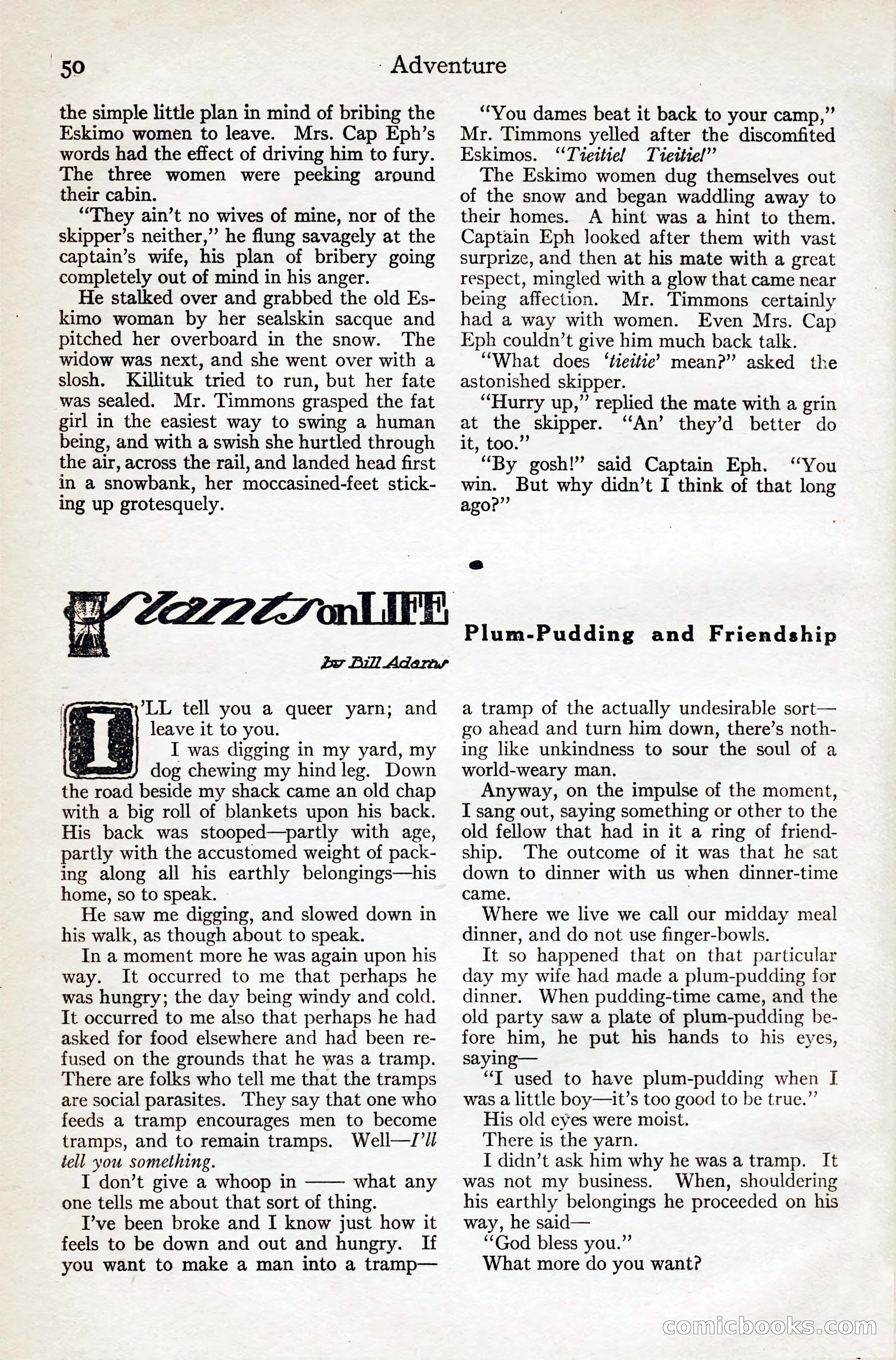 Adventure Magazine, August 20, 1923 — page 56 of 200