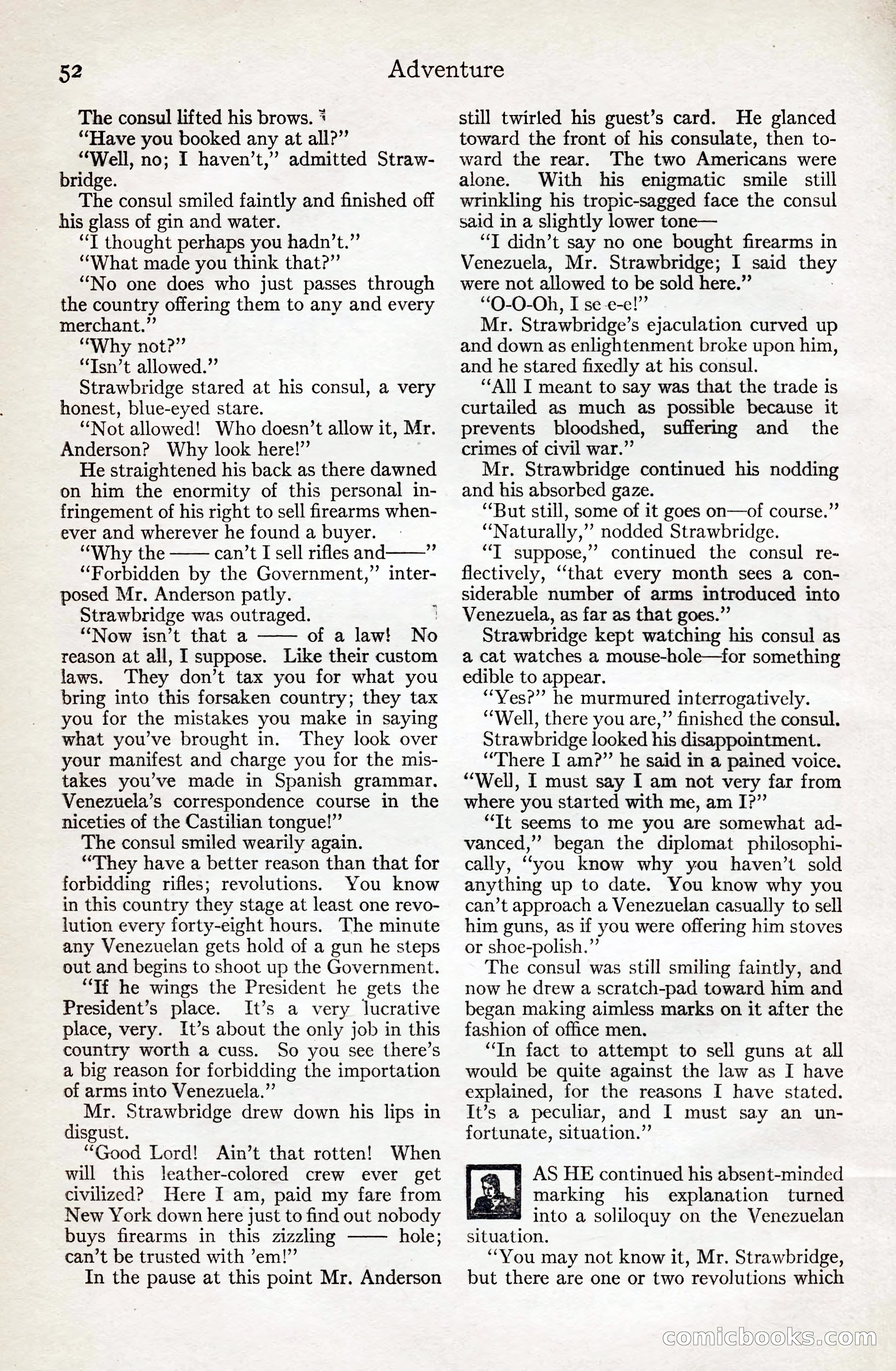 Adventure Magazine, August 20, 1923 — page 58 of 200