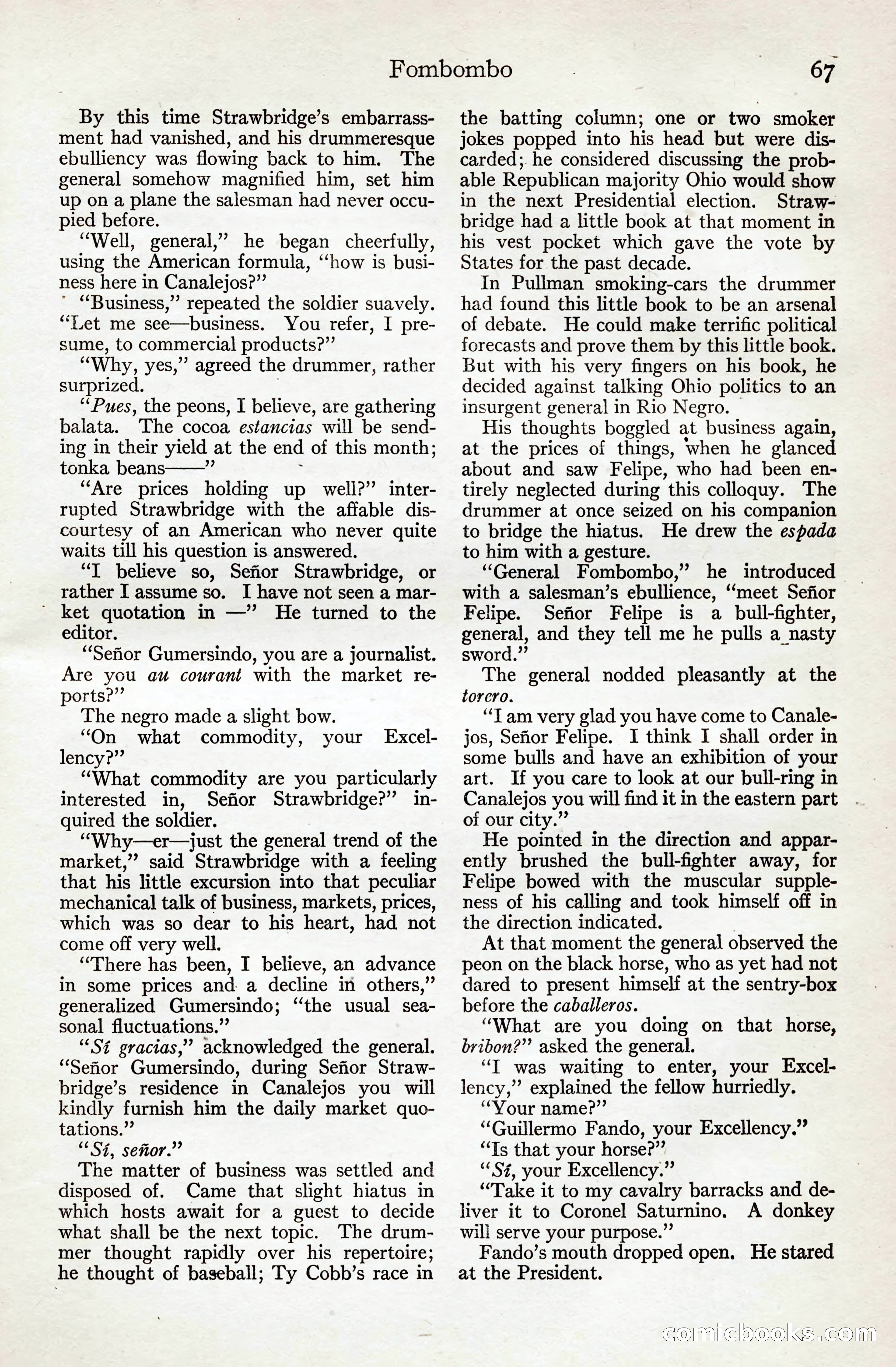 Adventure Magazine, August 20, 1923 — page 73 of 200
