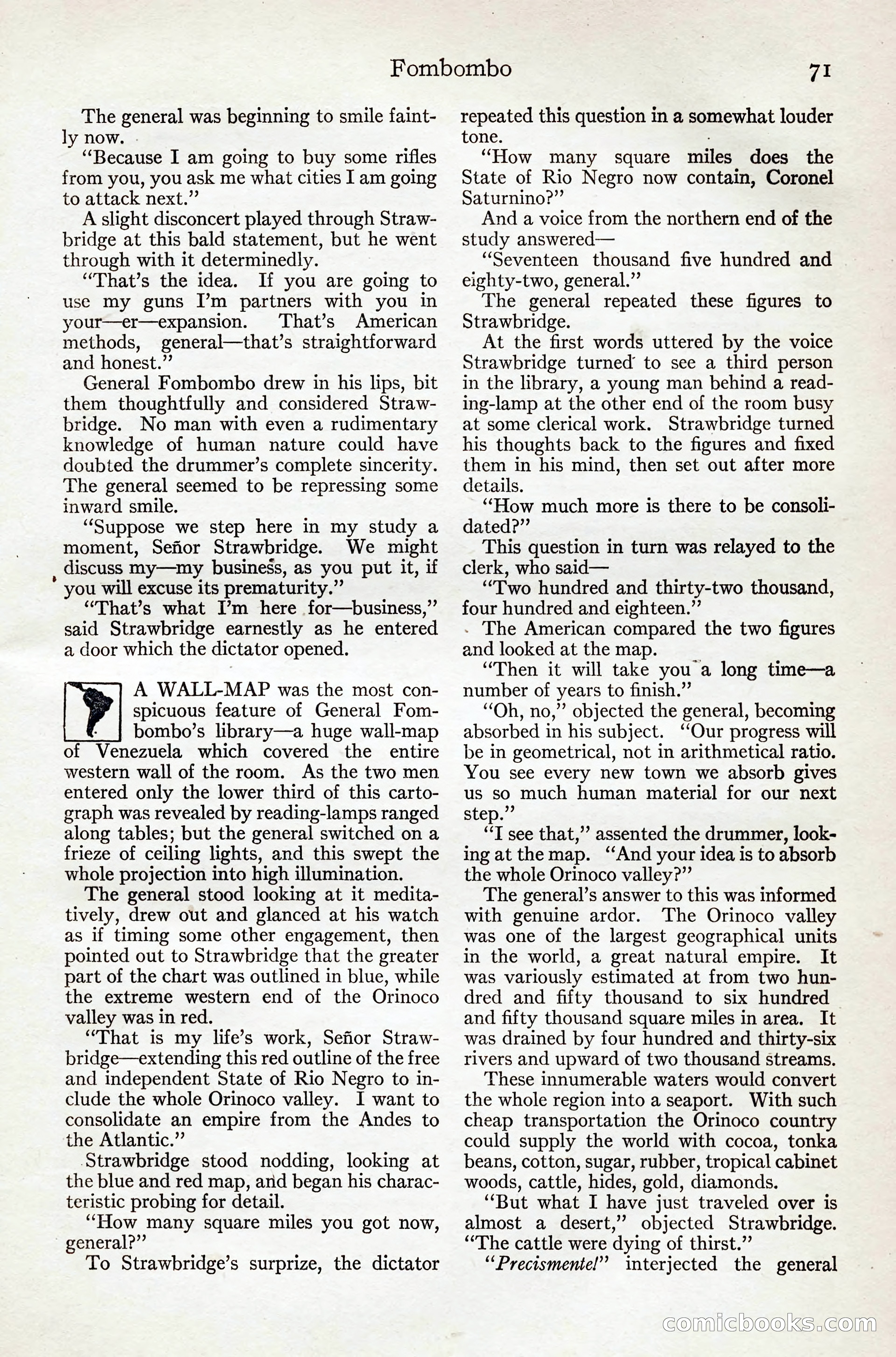 Adventure Magazine, August 20, 1923 — page 77 of 200