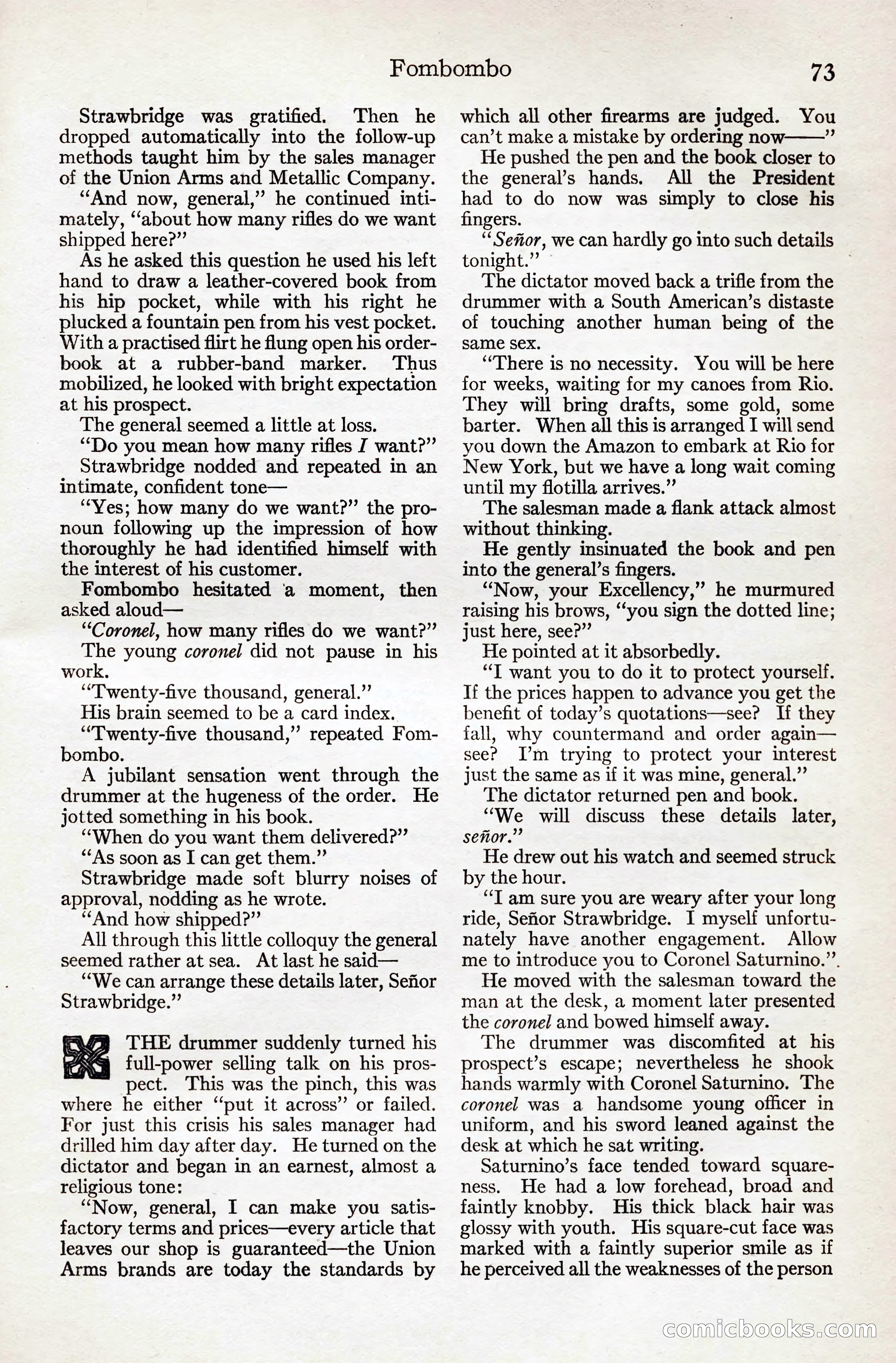 Adventure Magazine, August 20, 1923 — page 79 of 200