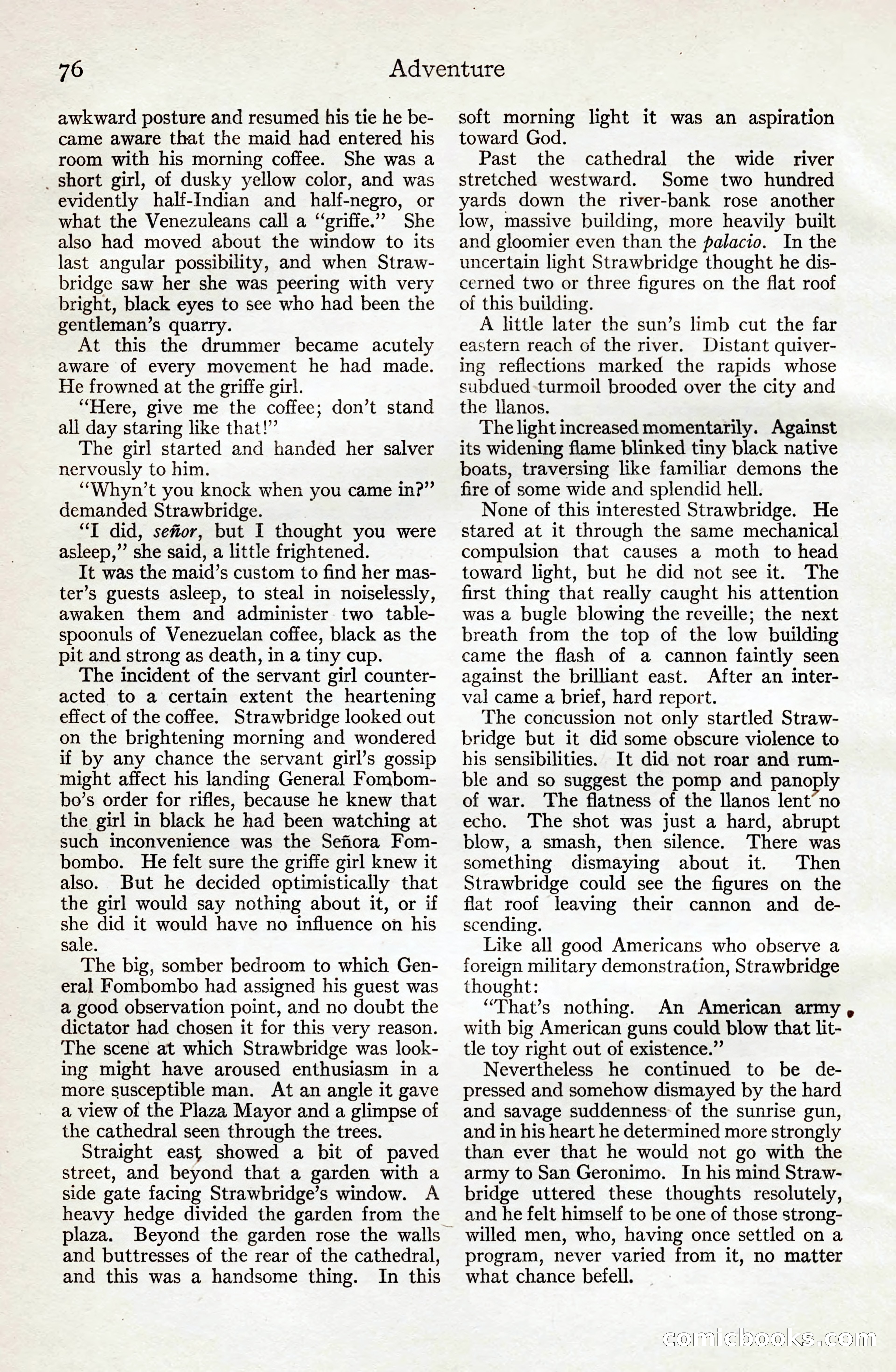 Adventure Magazine, August 20, 1923 — page 82 of 200