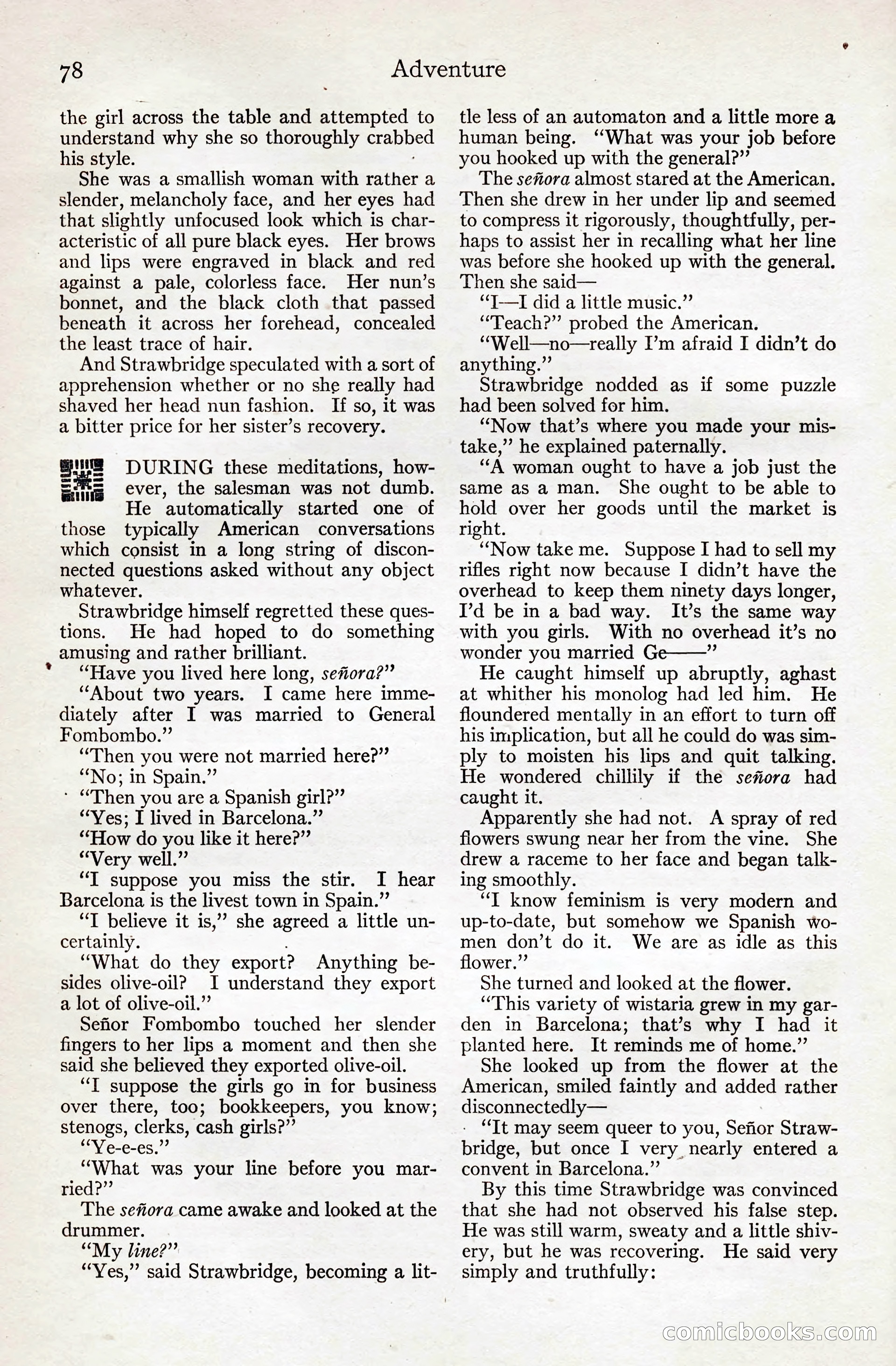 Adventure Magazine, August 20, 1923 — page 84 of 200