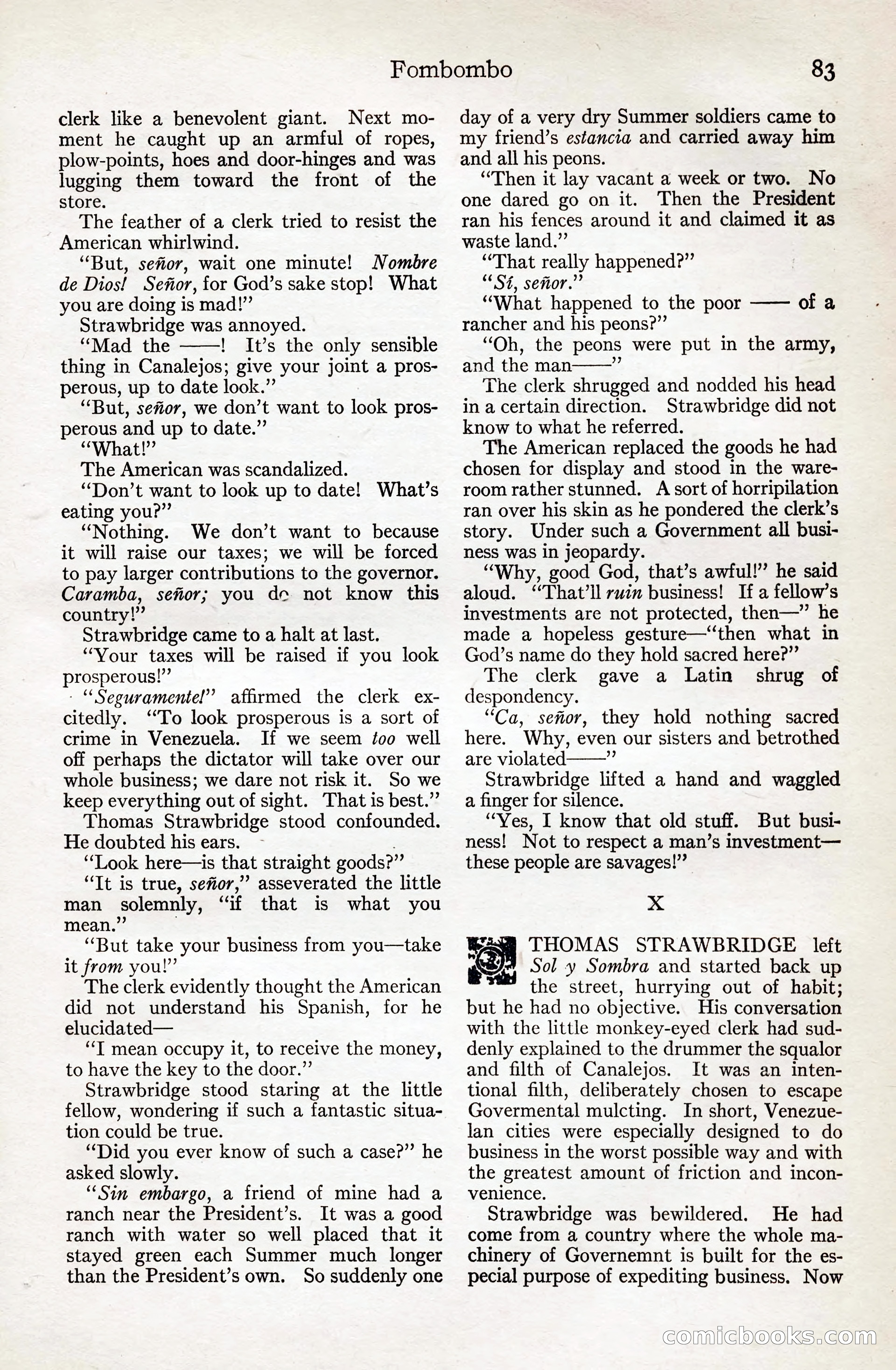 Adventure Magazine, August 20, 1923 — page 89 of 200