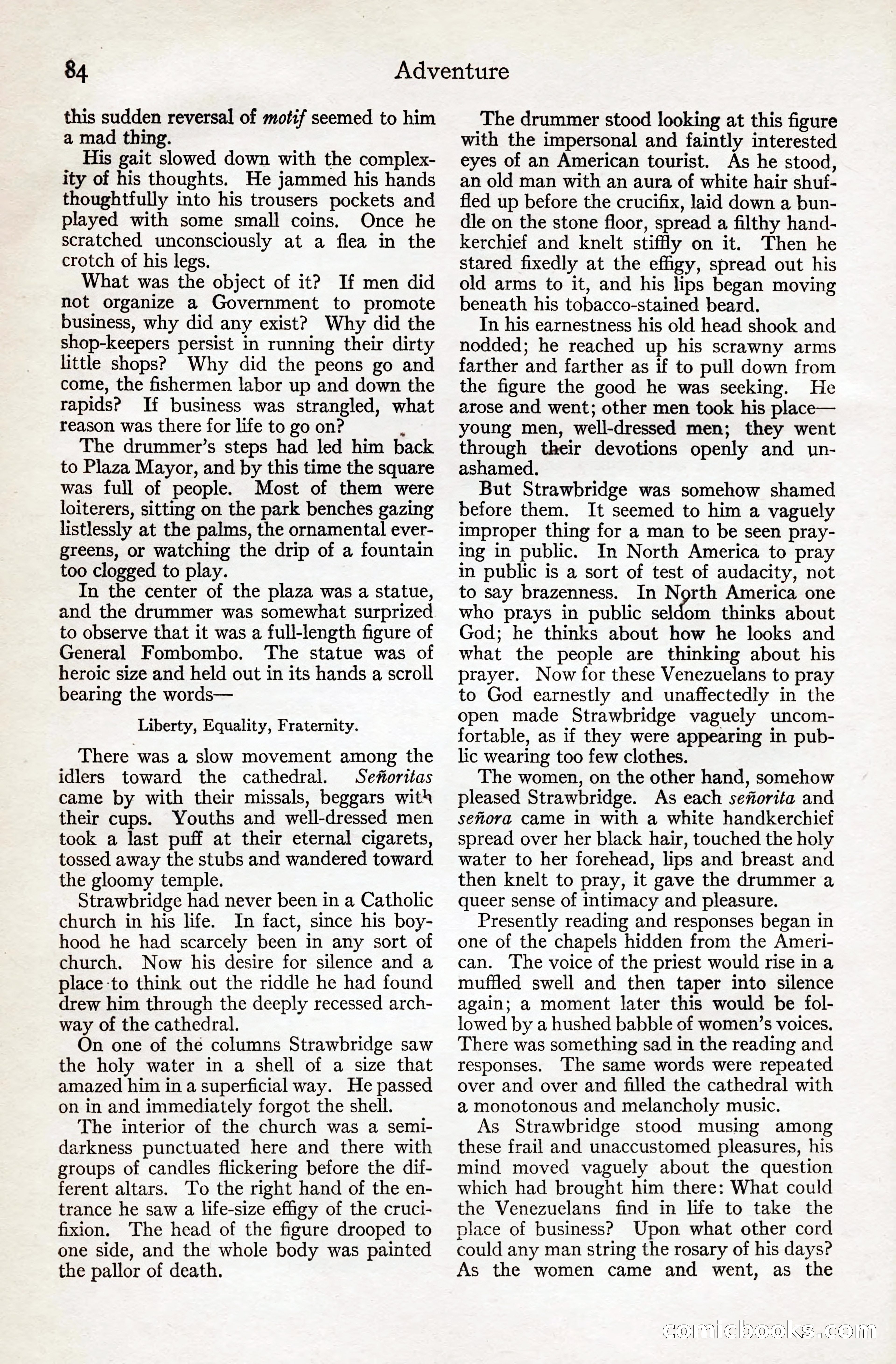 Adventure Magazine, August 20, 1923 — page 90 of 200