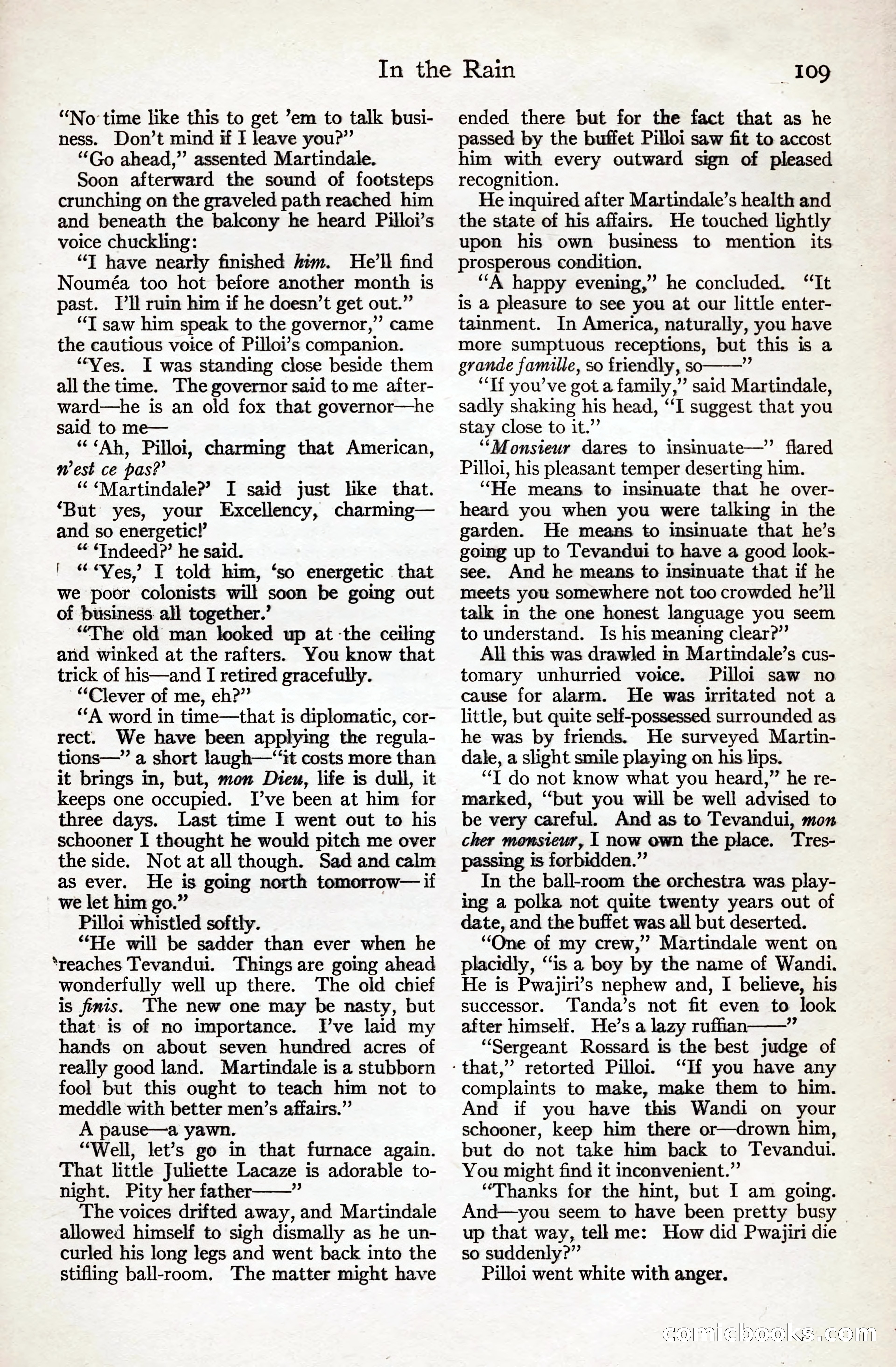 Adventure Magazine, August 20, 1923 — page 115 of 200
