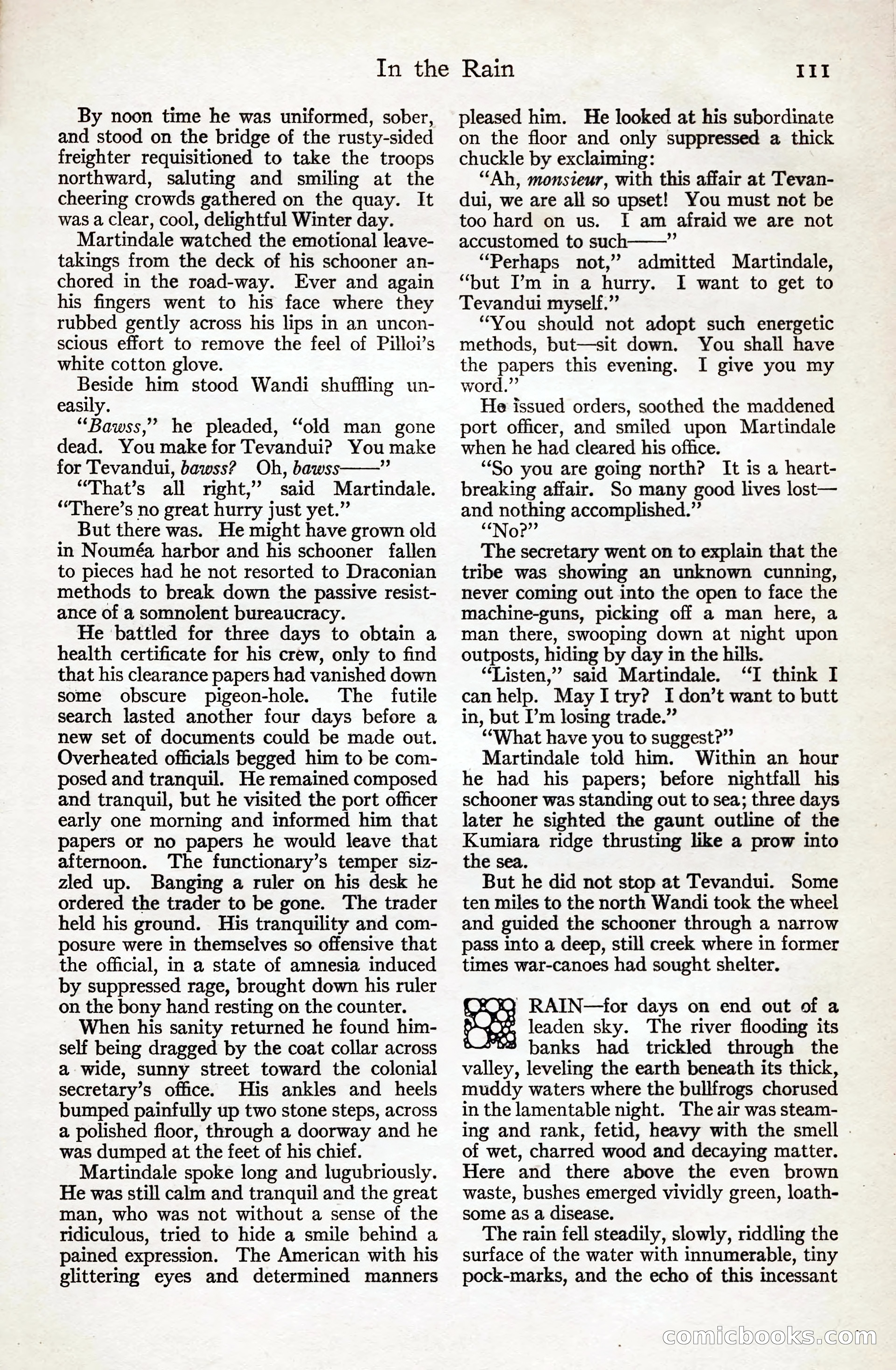 Adventure Magazine, August 20, 1923 — page 117 of 200