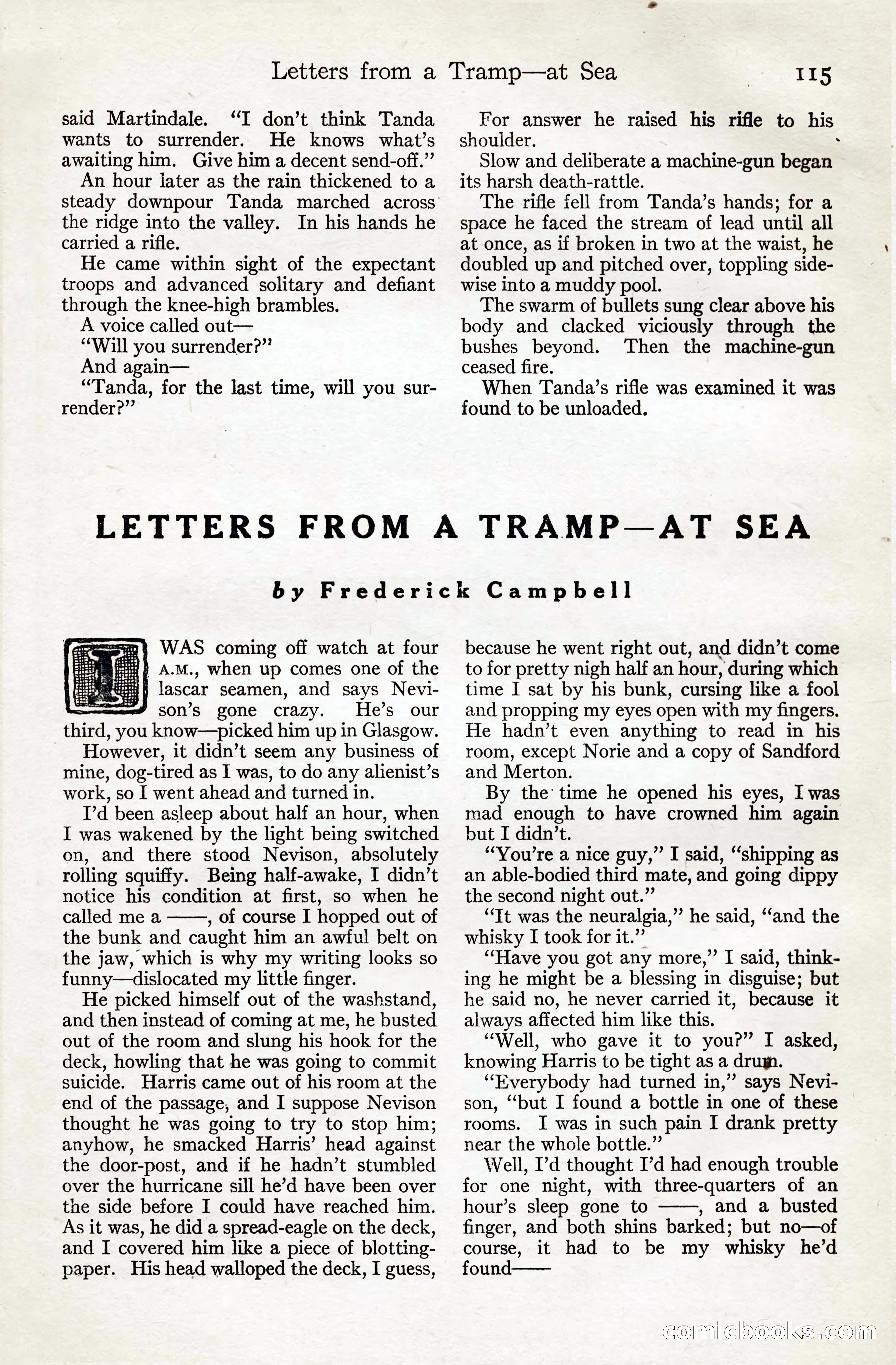 Adventure Magazine, August 20, 1923 — page 121 of 200
