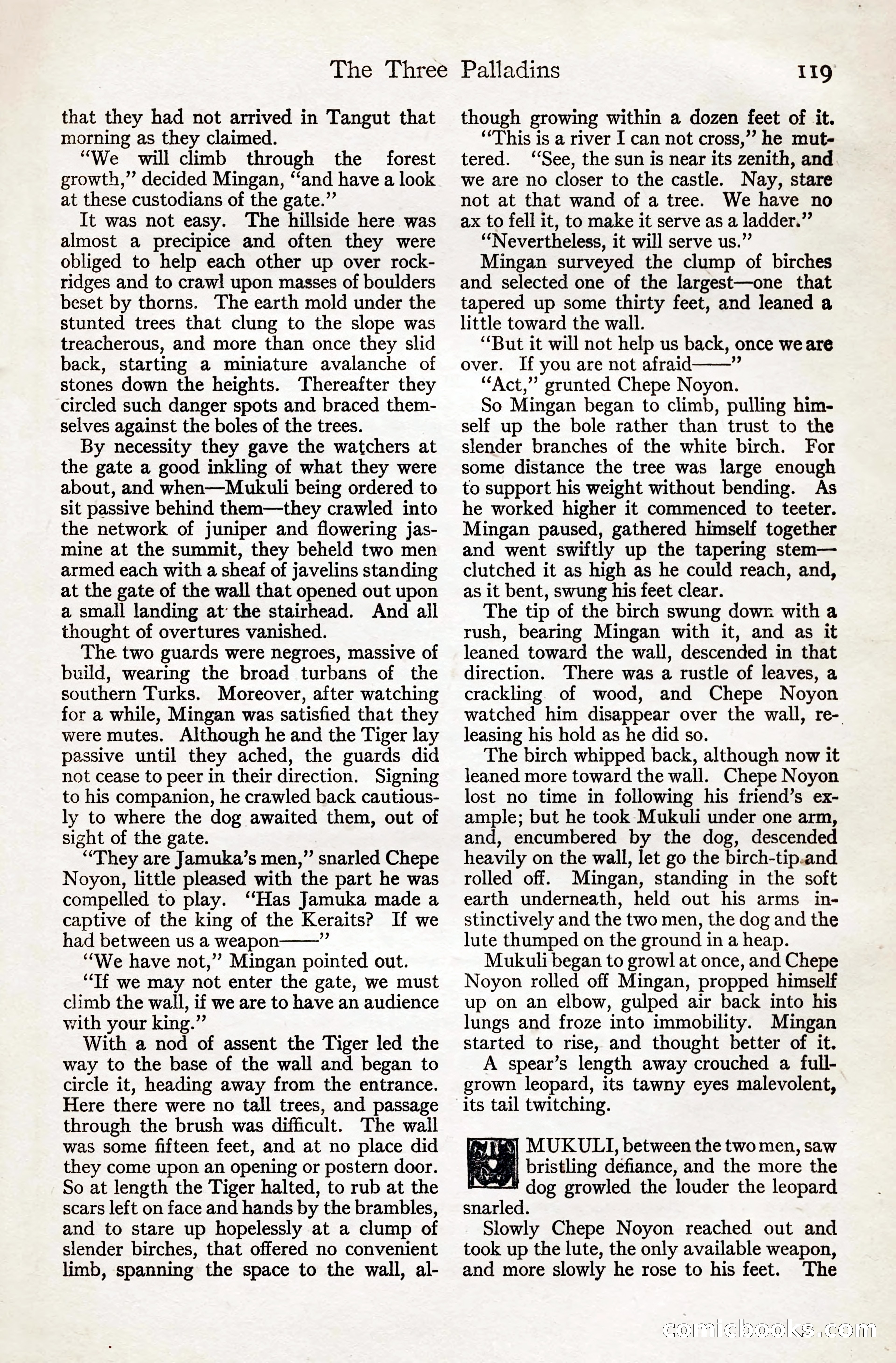 Adventure Magazine, August 20, 1923 — page 125 of 200