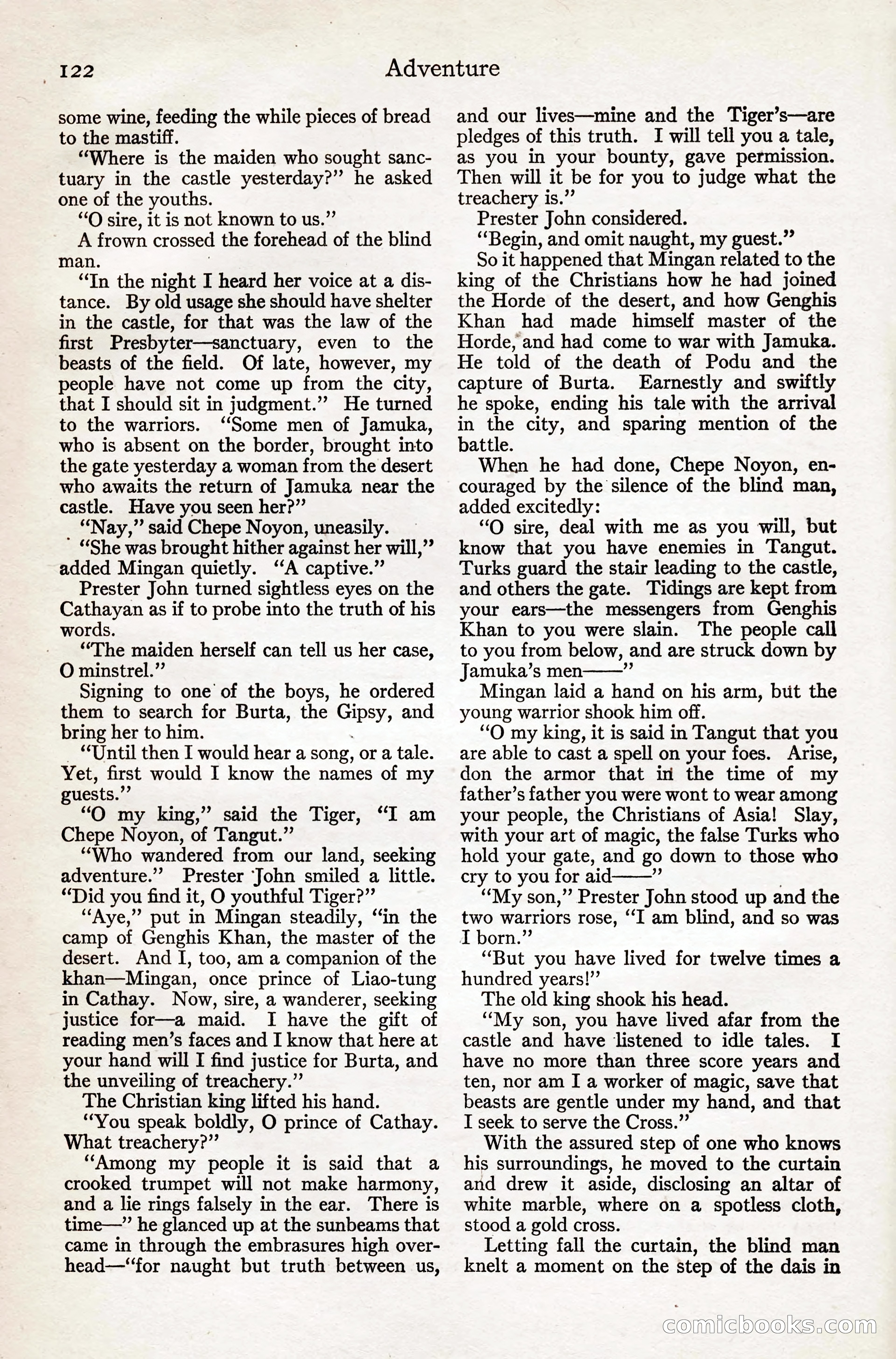 Adventure Magazine, August 20, 1923 — page 128 of 200