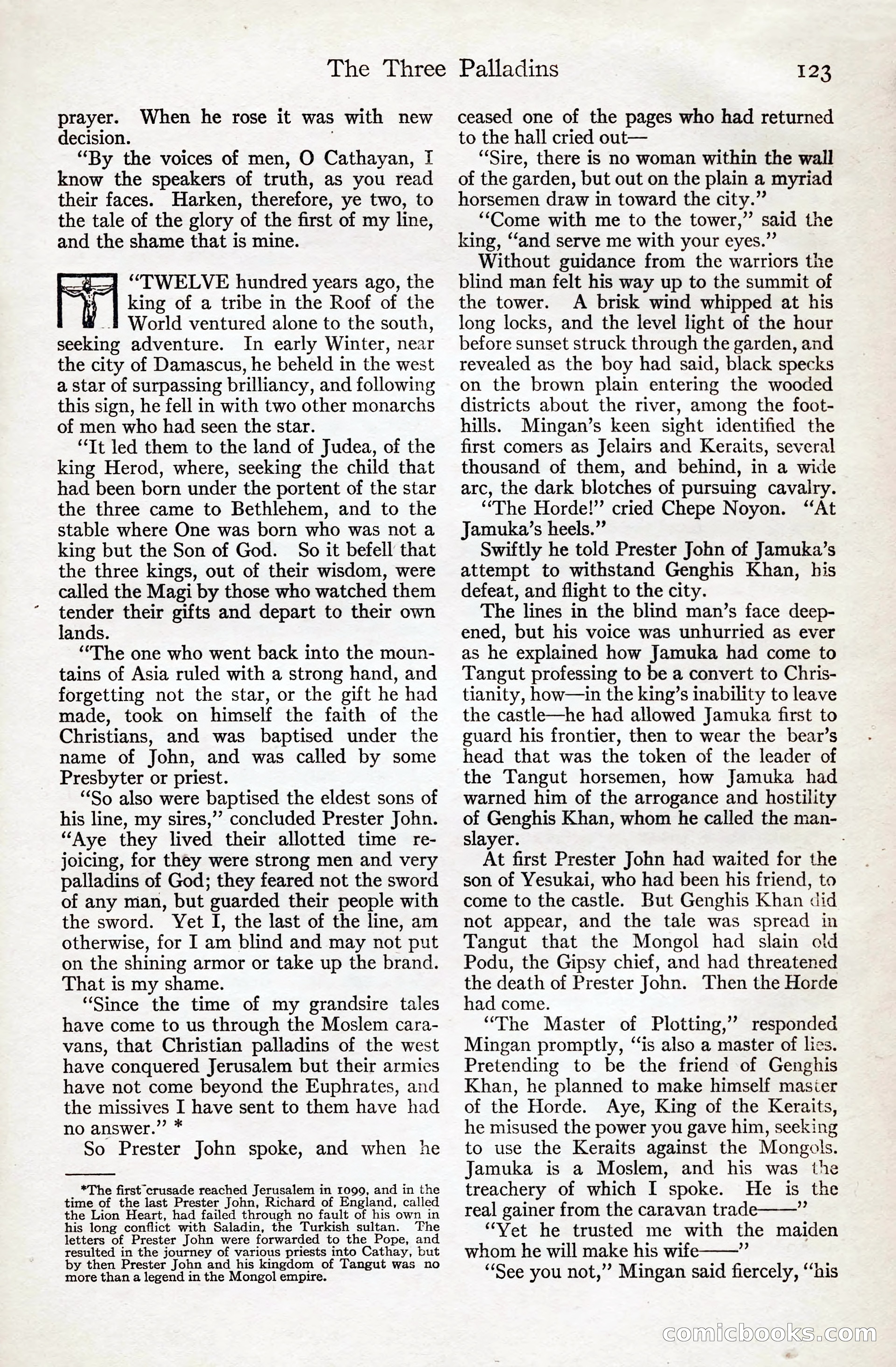 Adventure Magazine, August 20, 1923 — page 129 of 200