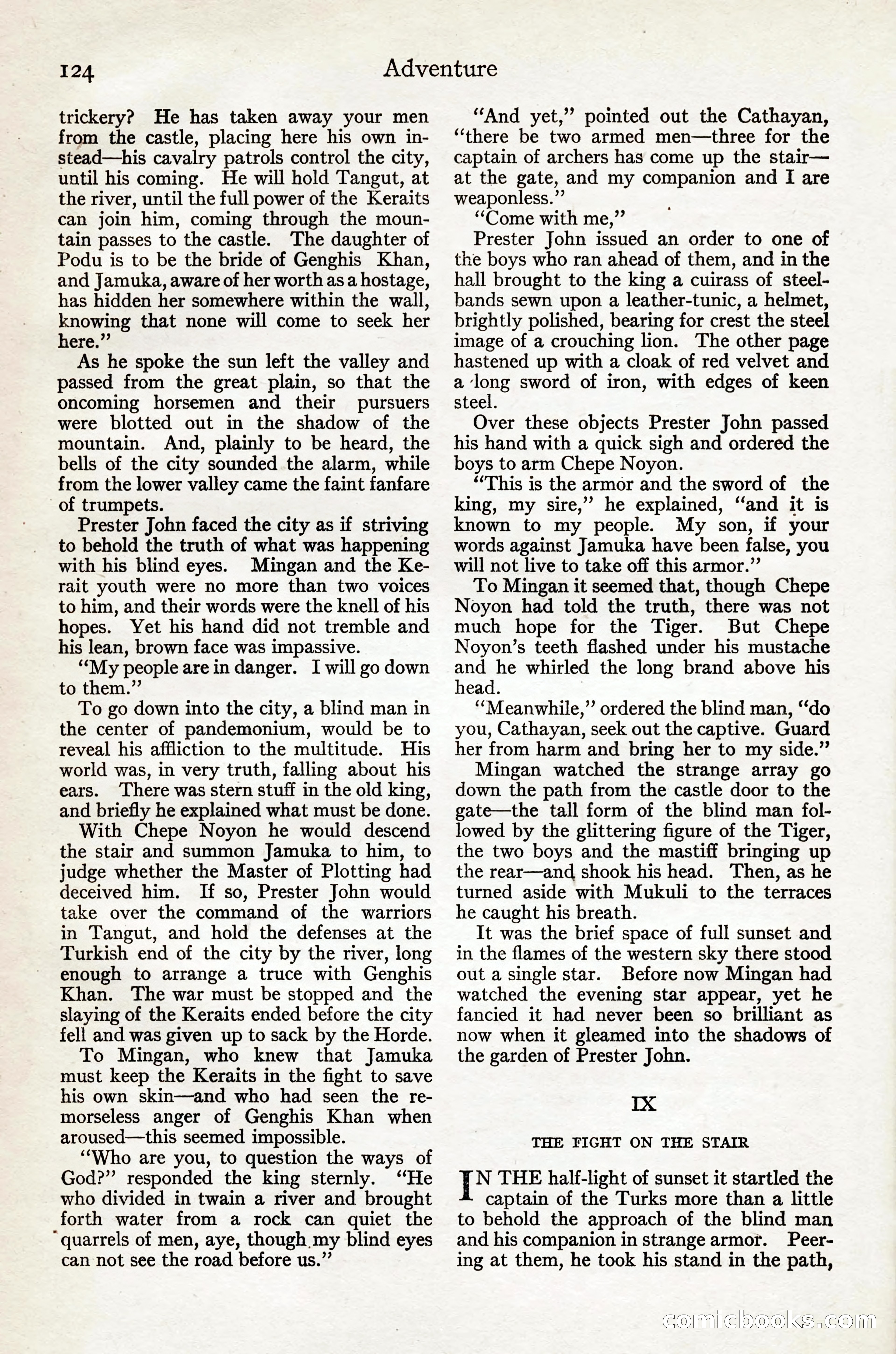 Adventure Magazine, August 20, 1923 — page 130 of 200