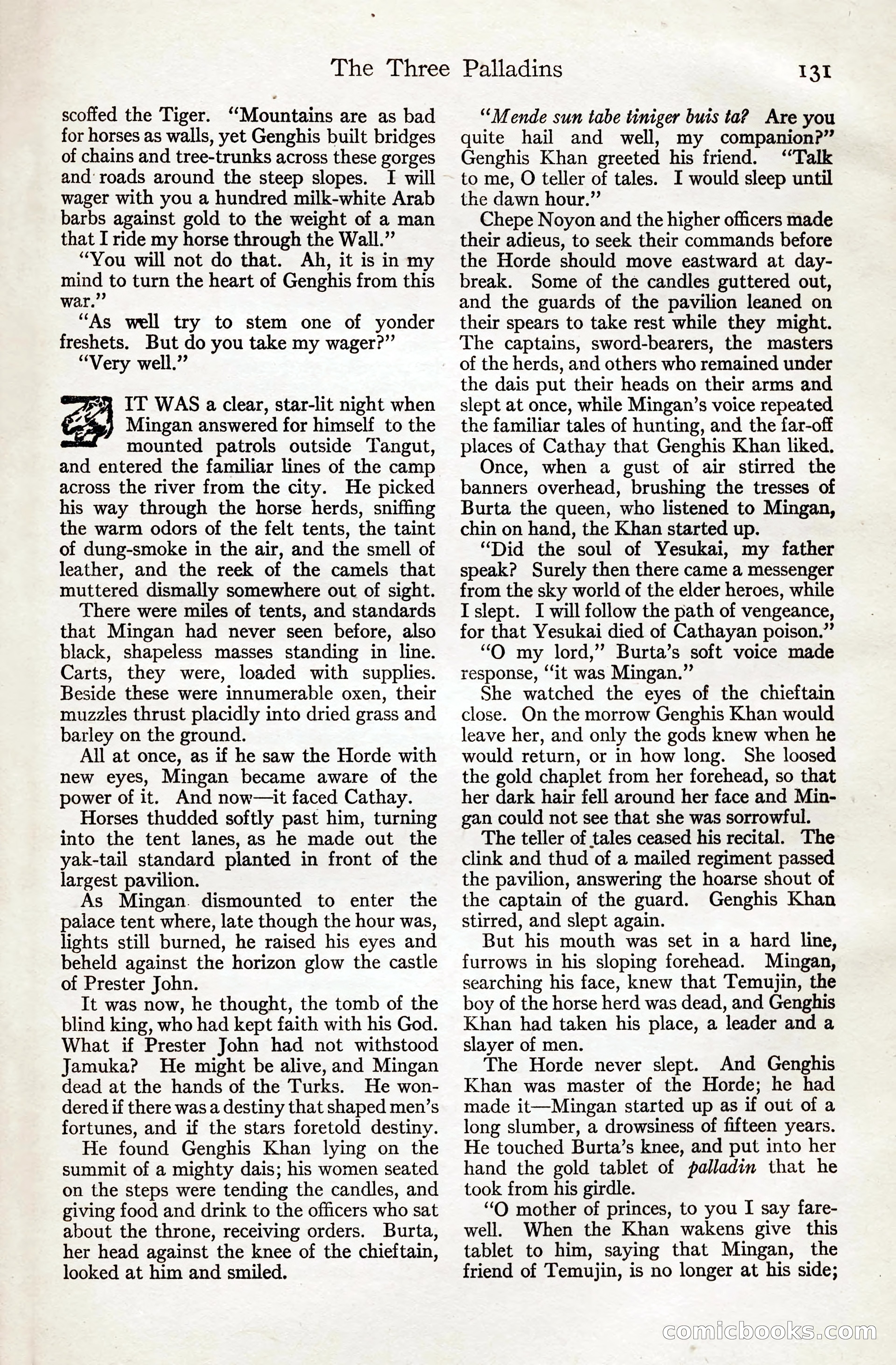 Adventure Magazine, August 20, 1923 — page 137 of 200