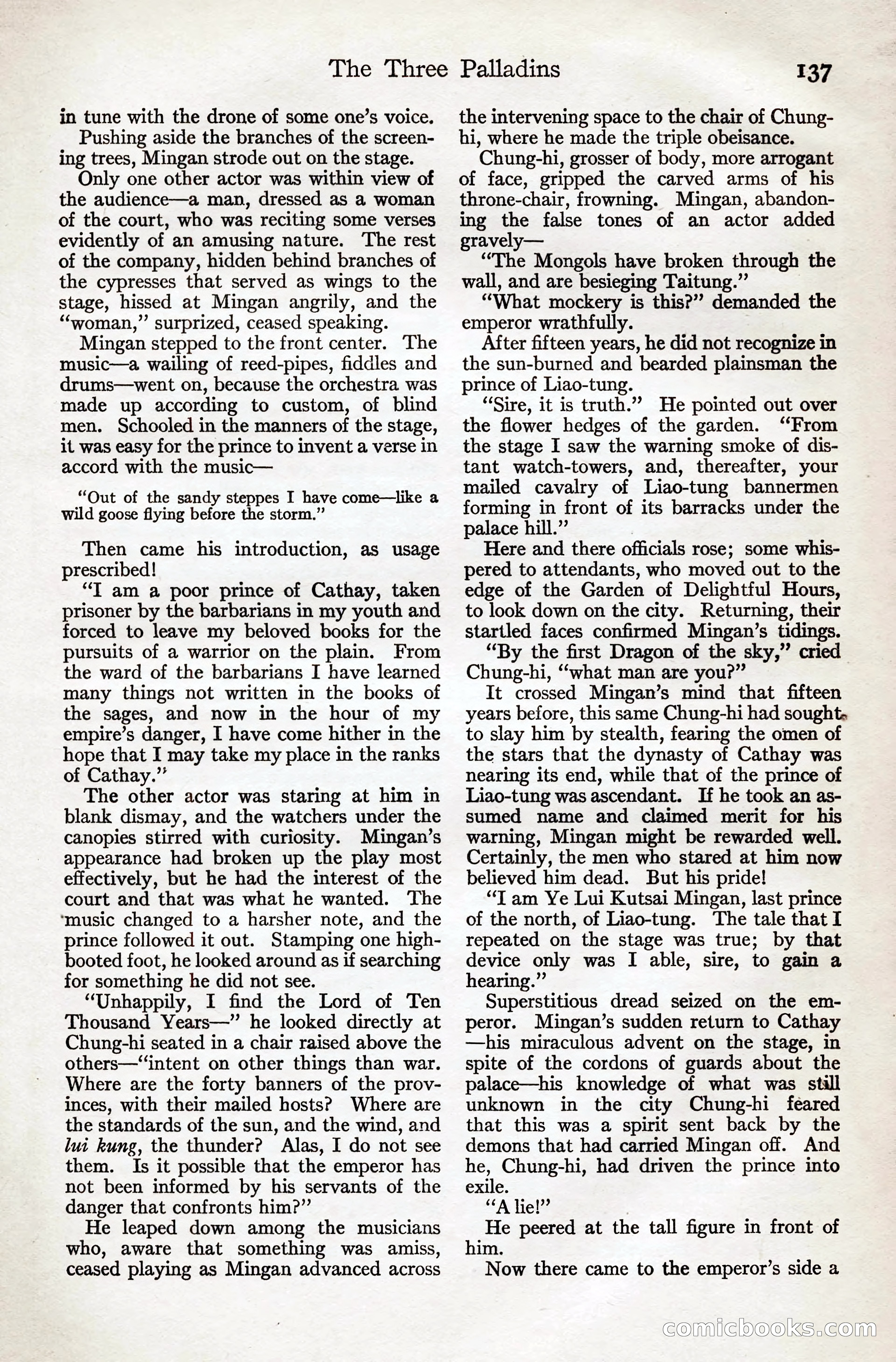 Adventure Magazine, August 20, 1923 — page 143 of 200
