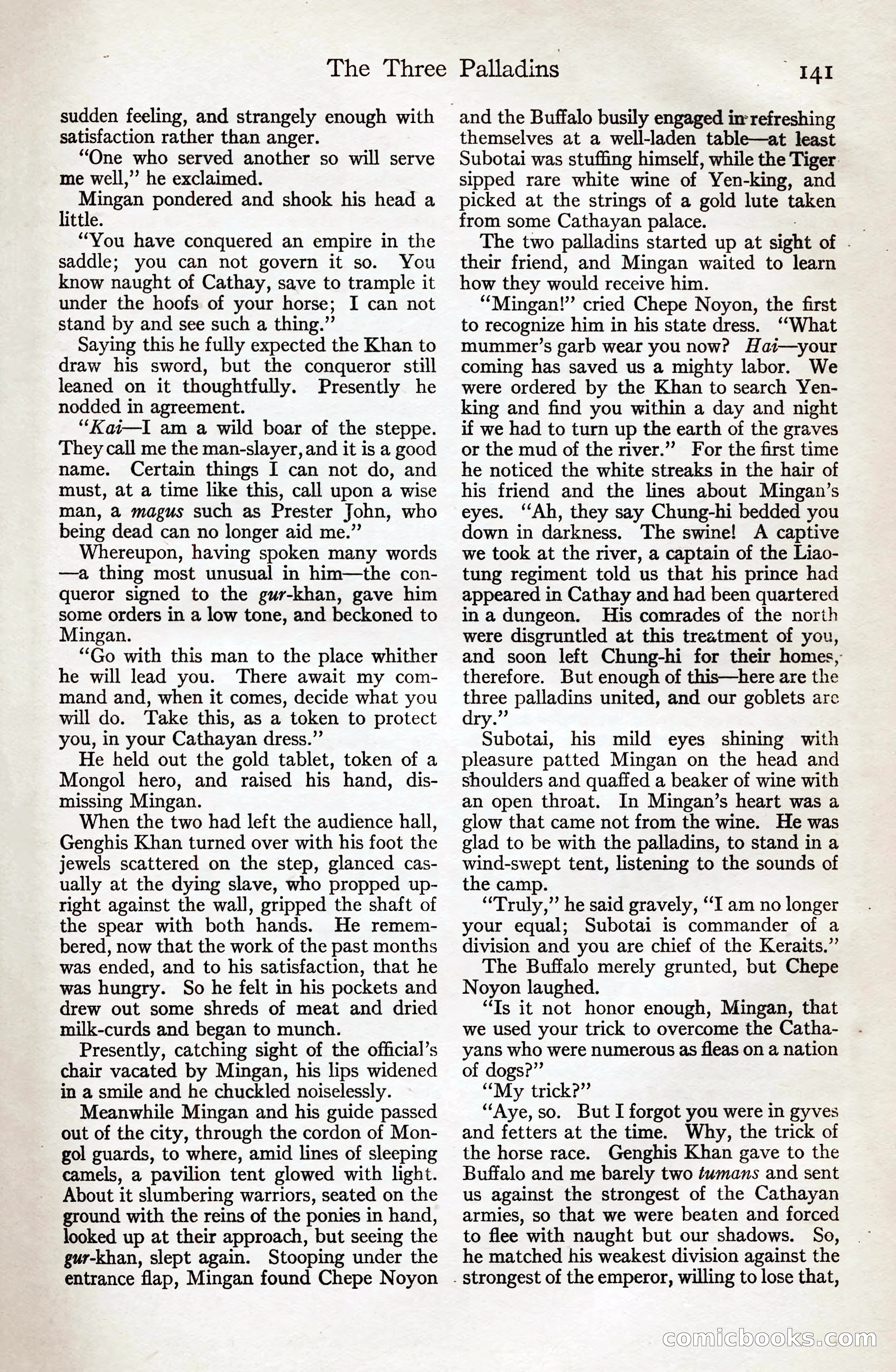 Adventure Magazine, August 20, 1923 — page 147 of 200