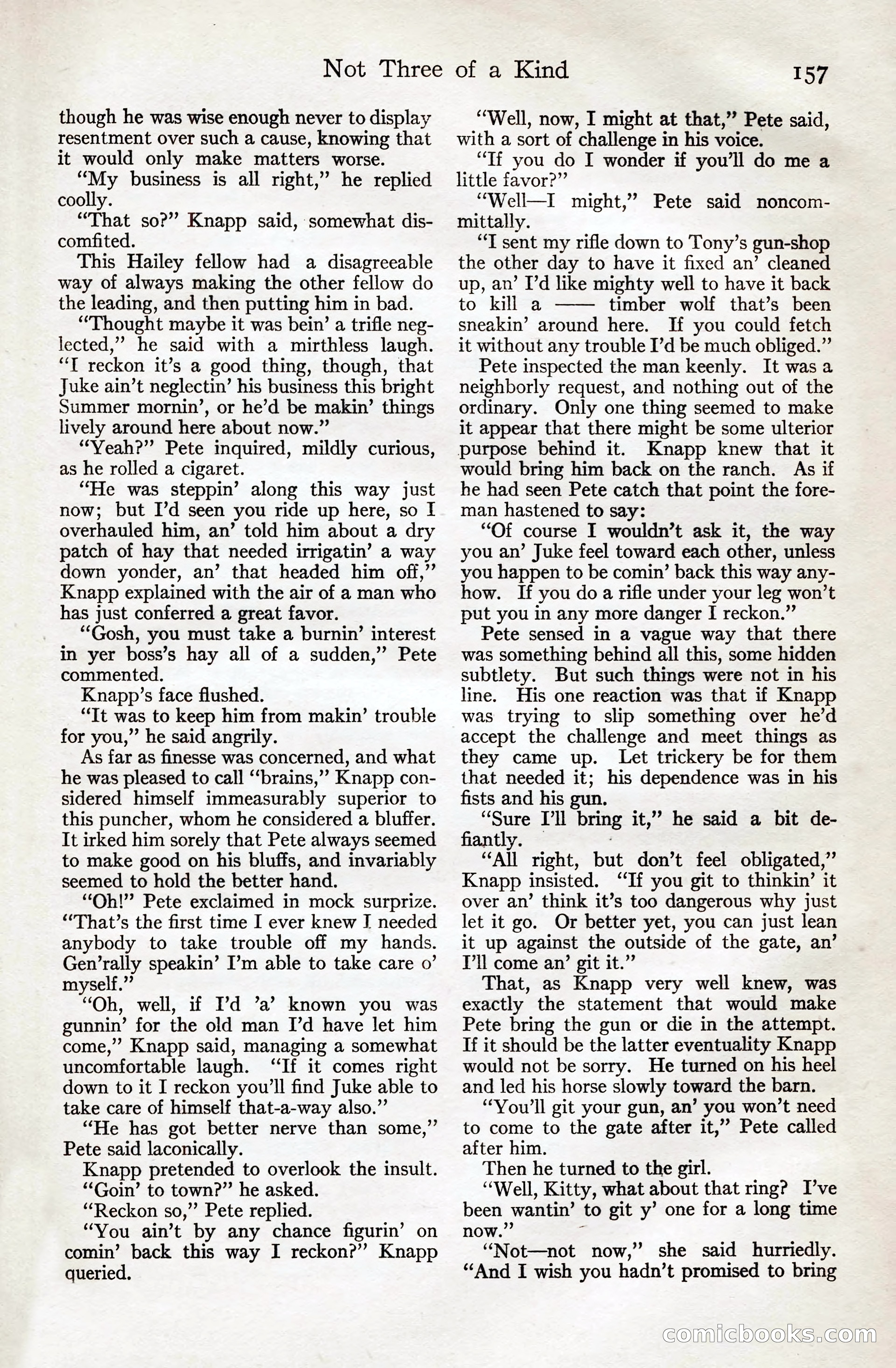 Adventure Magazine, August 20, 1923 — page 163 of 200