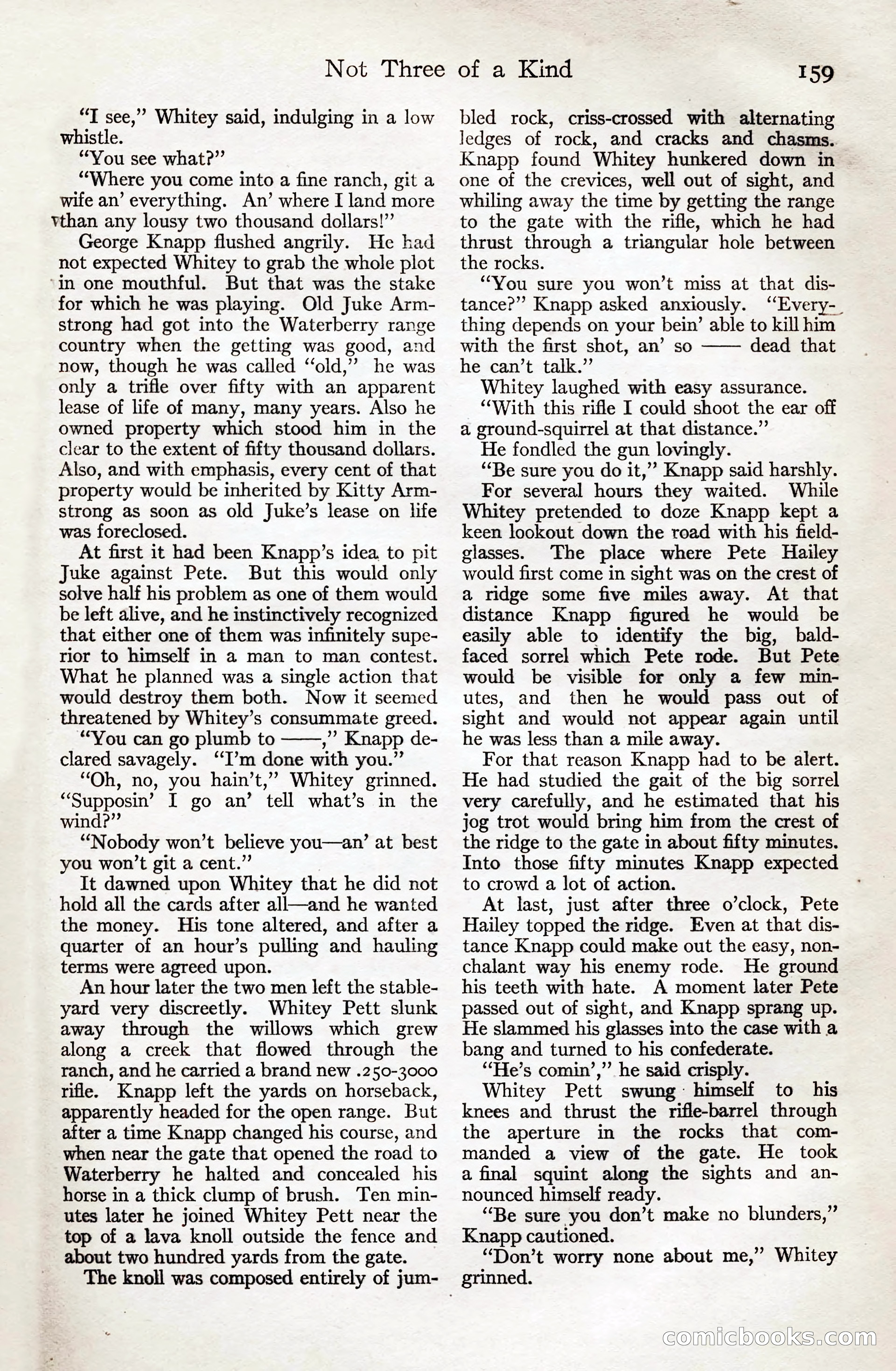 Adventure Magazine, August 20, 1923 — page 165 of 200