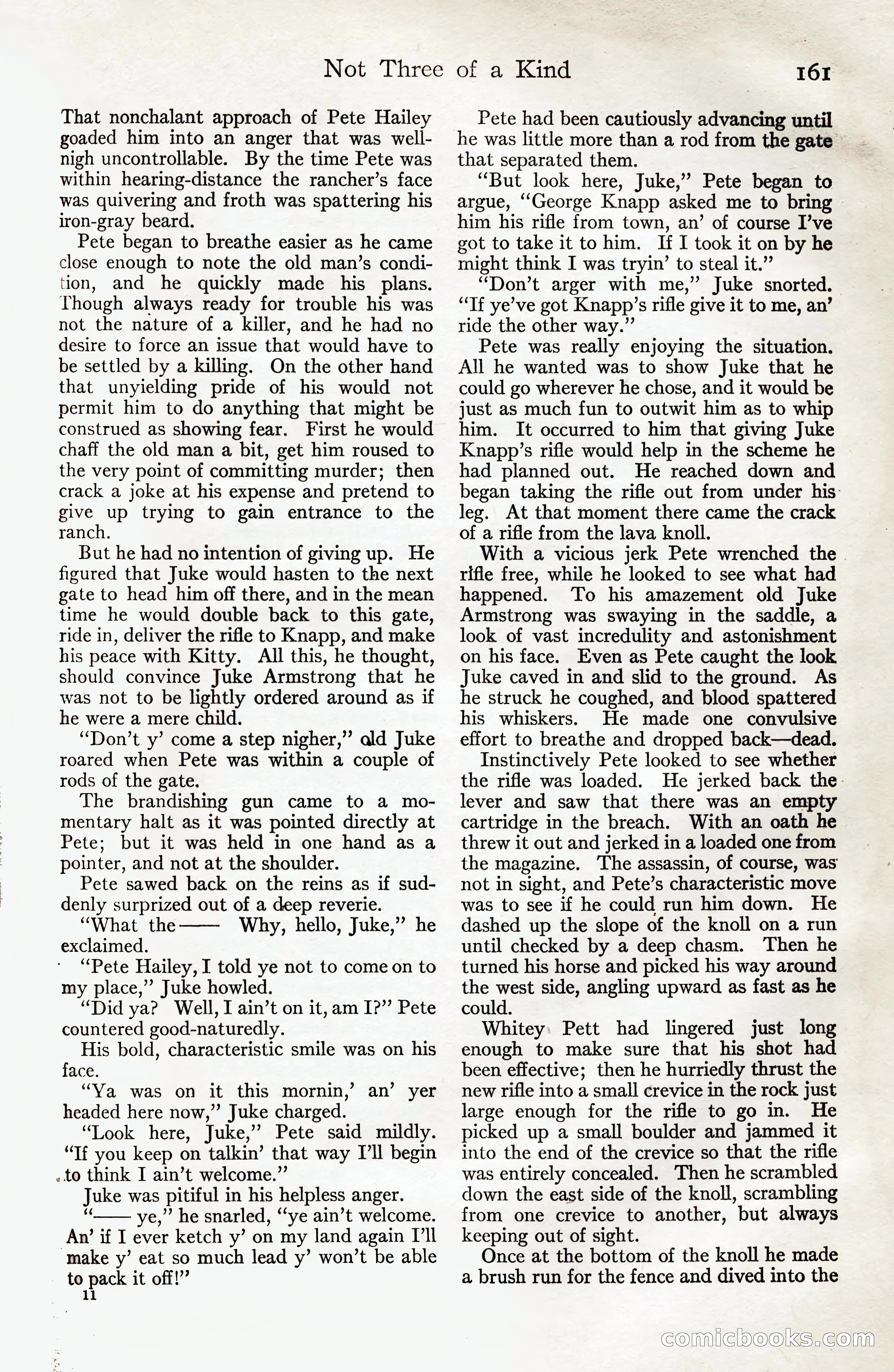 Adventure Magazine, August 20, 1923 — page 167 of 200