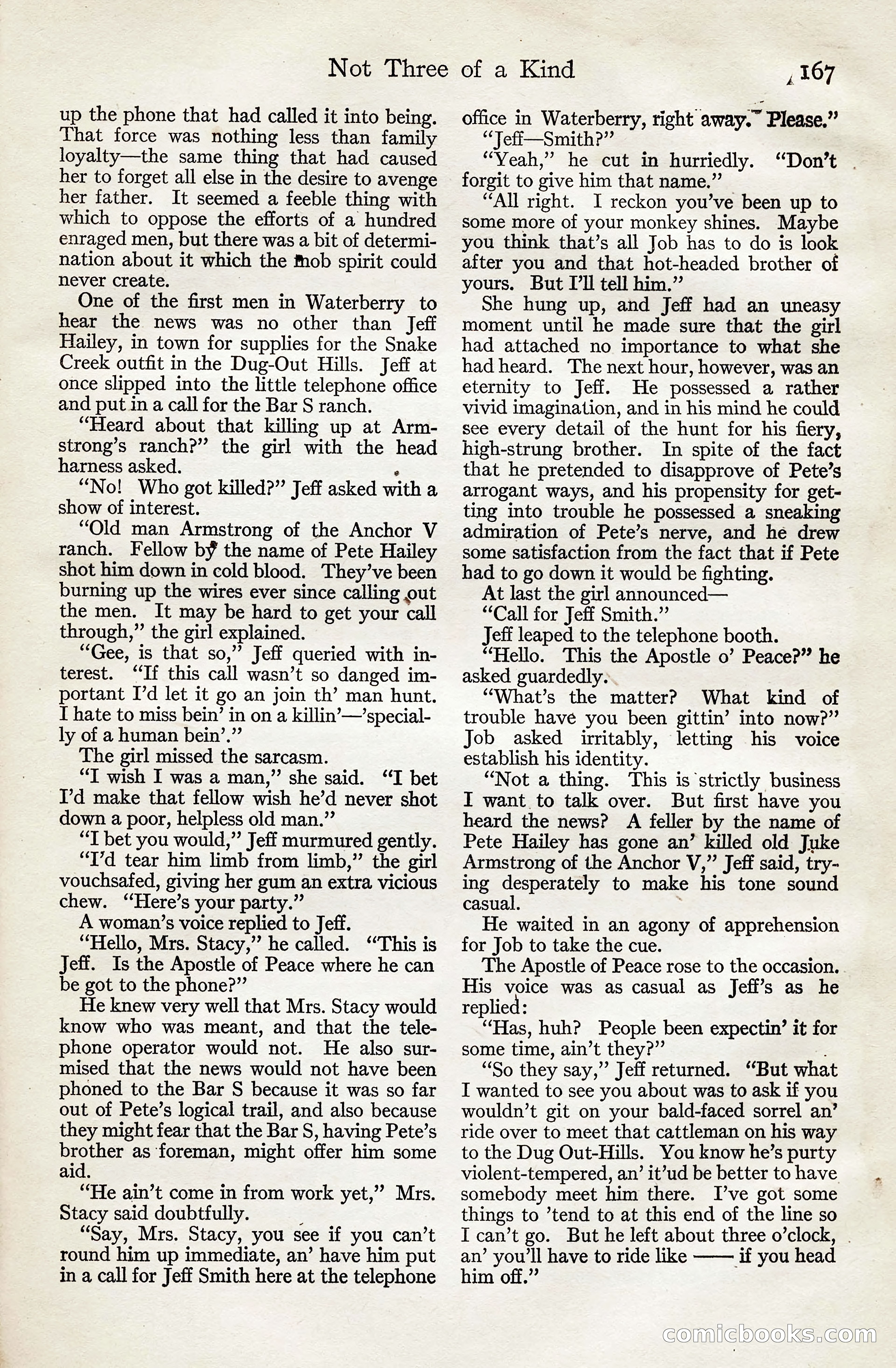 Adventure Magazine, August 20, 1923 — page 173 of 200