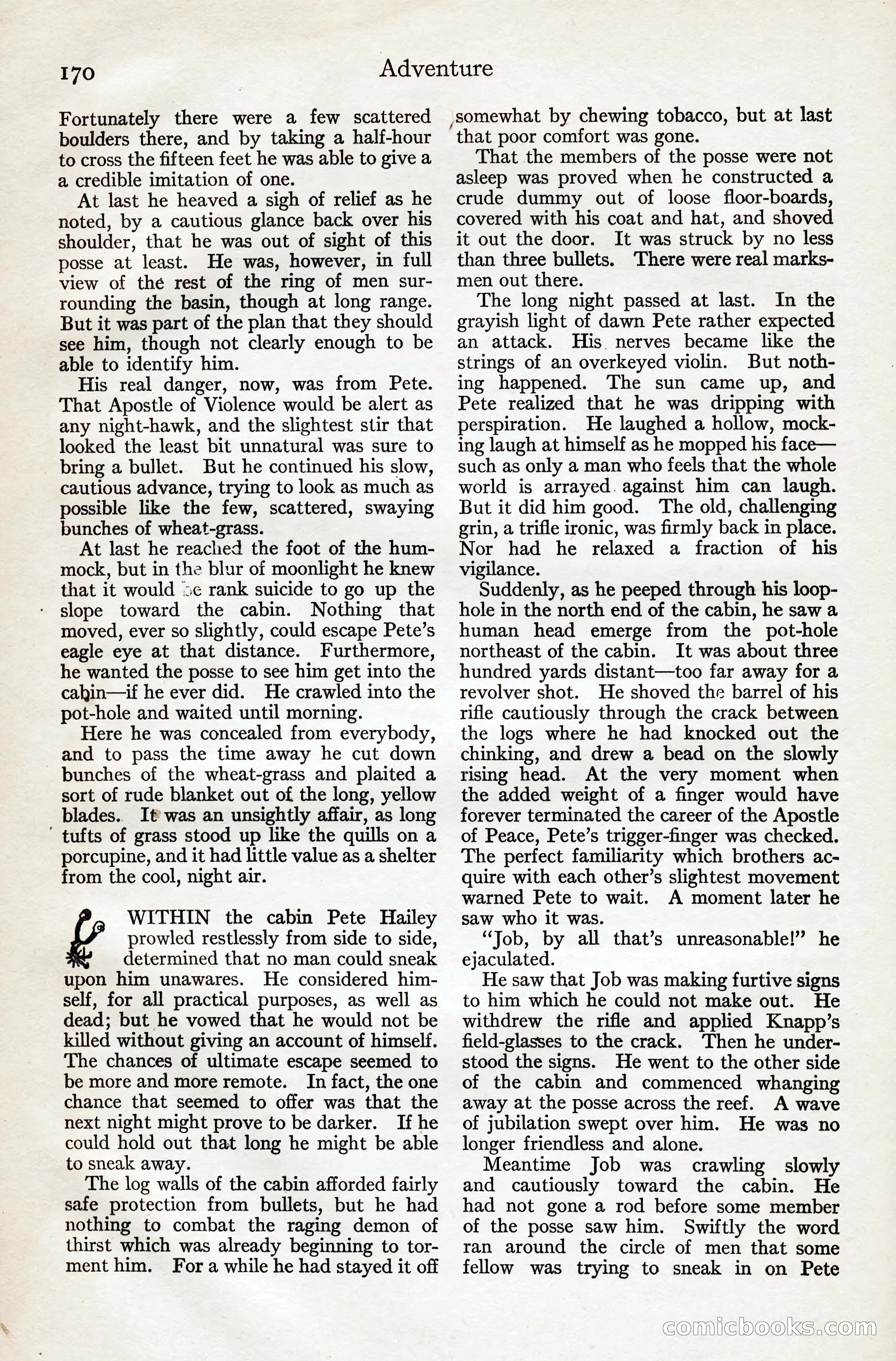 Adventure Magazine, August 20, 1923 — page 176 of 200